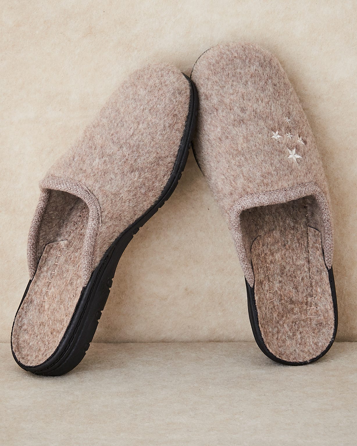 Embroidered Mule Slipper 