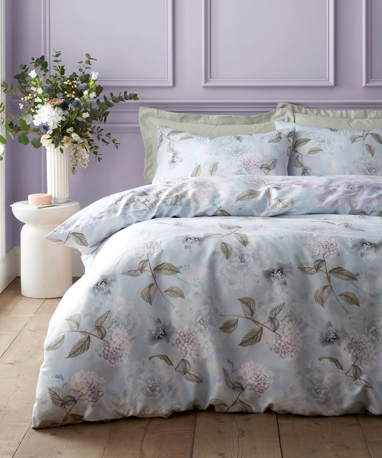 RHS x Catherine Lansfield Floral Serenity Duvet Set  