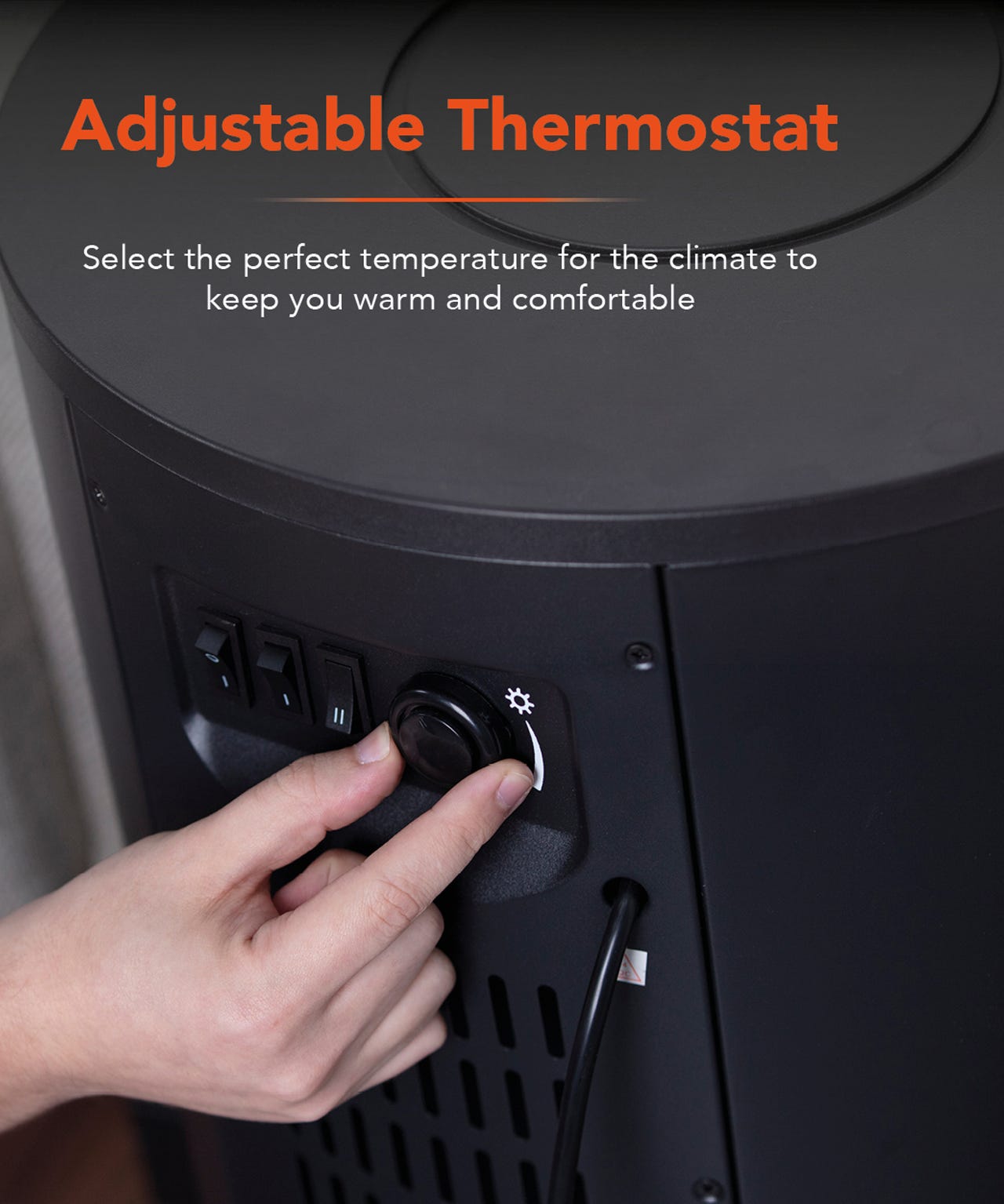 Elmswell 2KW Electric Stove 