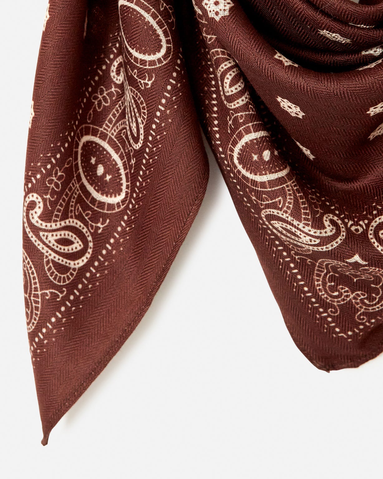 Bandana Print Scarf 