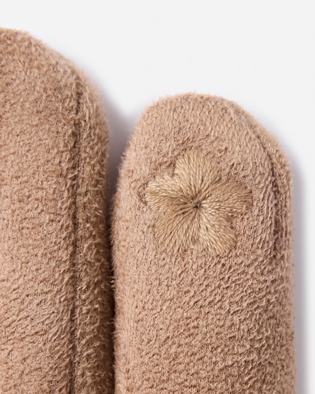 Faux Sheepskin Gloves 