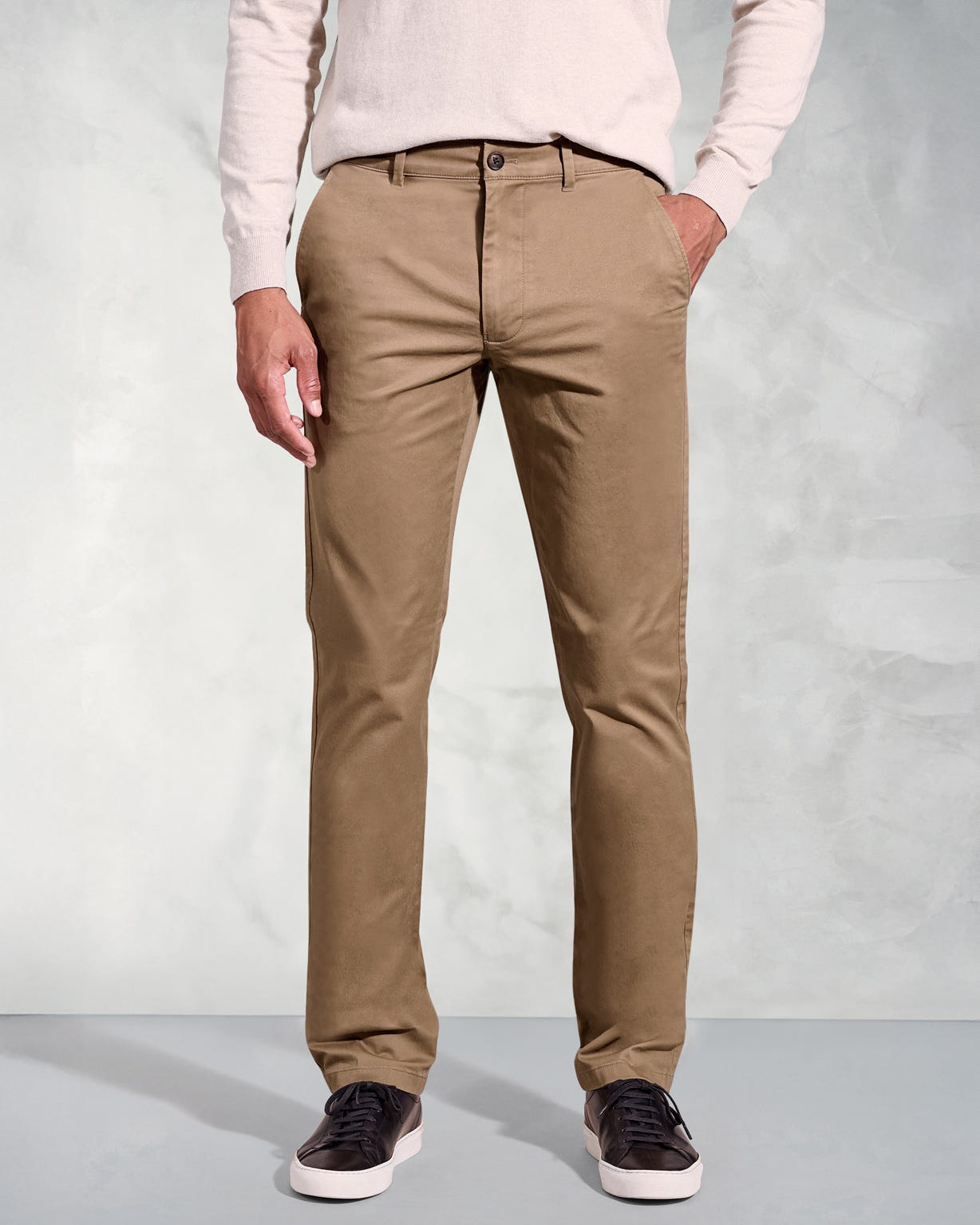 Brook Taverner The Leo Cotton Stretch Chino