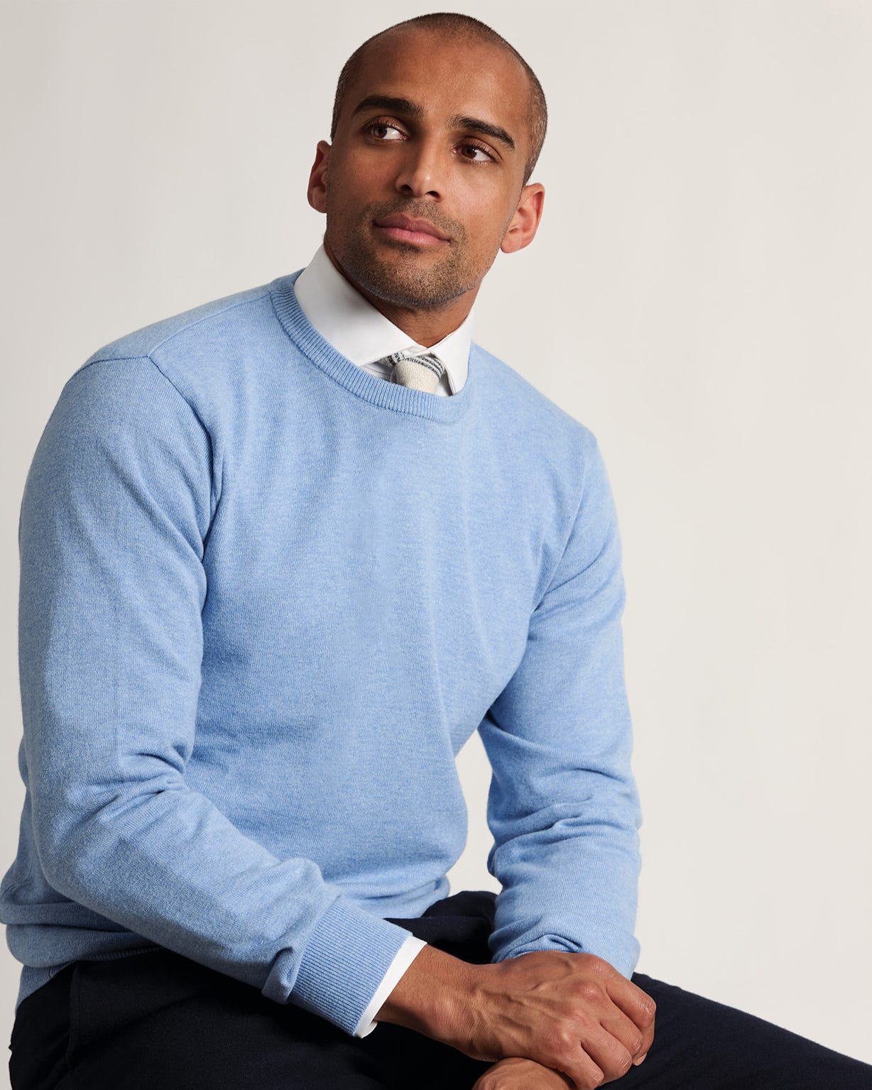 Brook Taverner The London Crew Neck Jumper