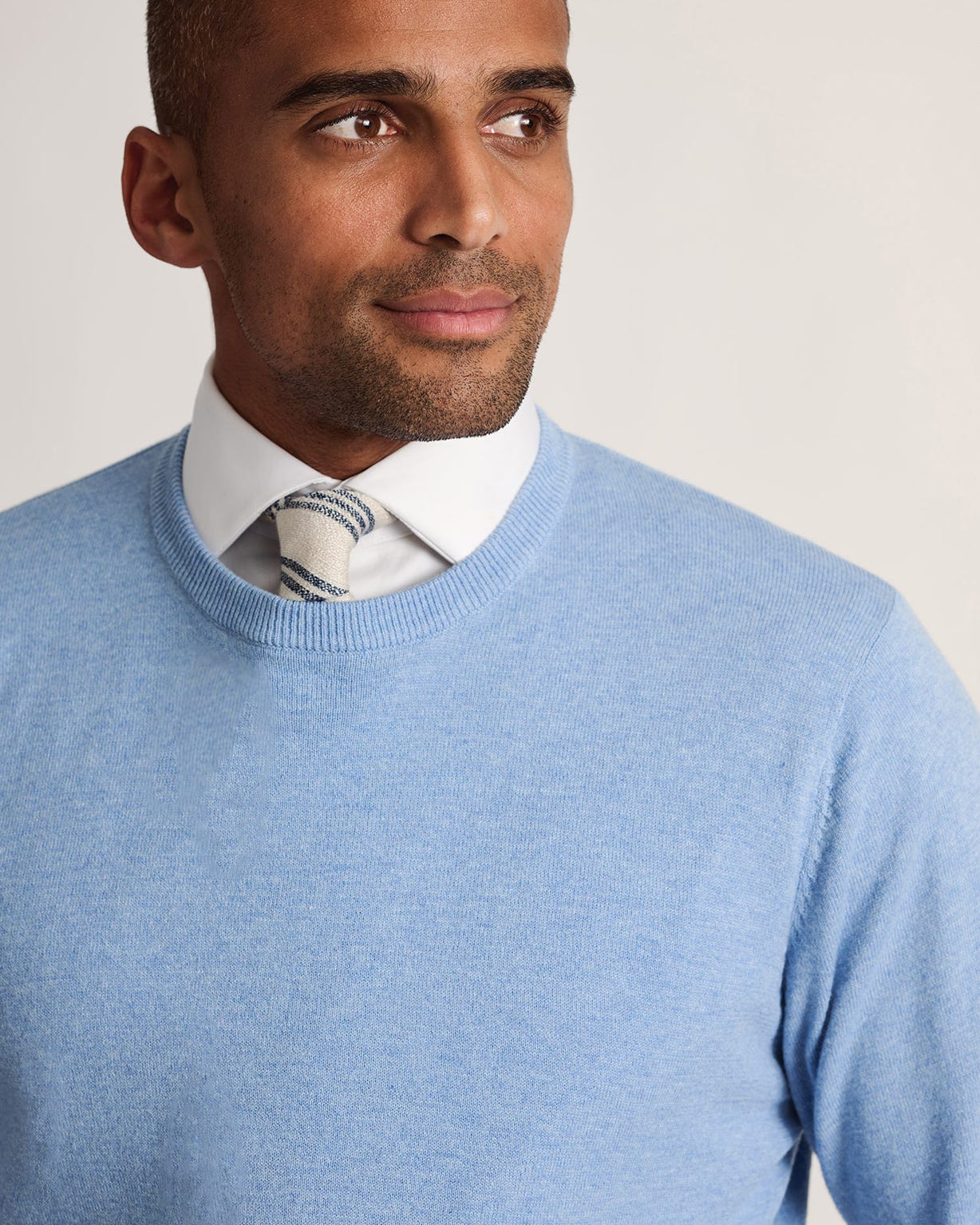Brook Taverner The London Crew Neck Jumper