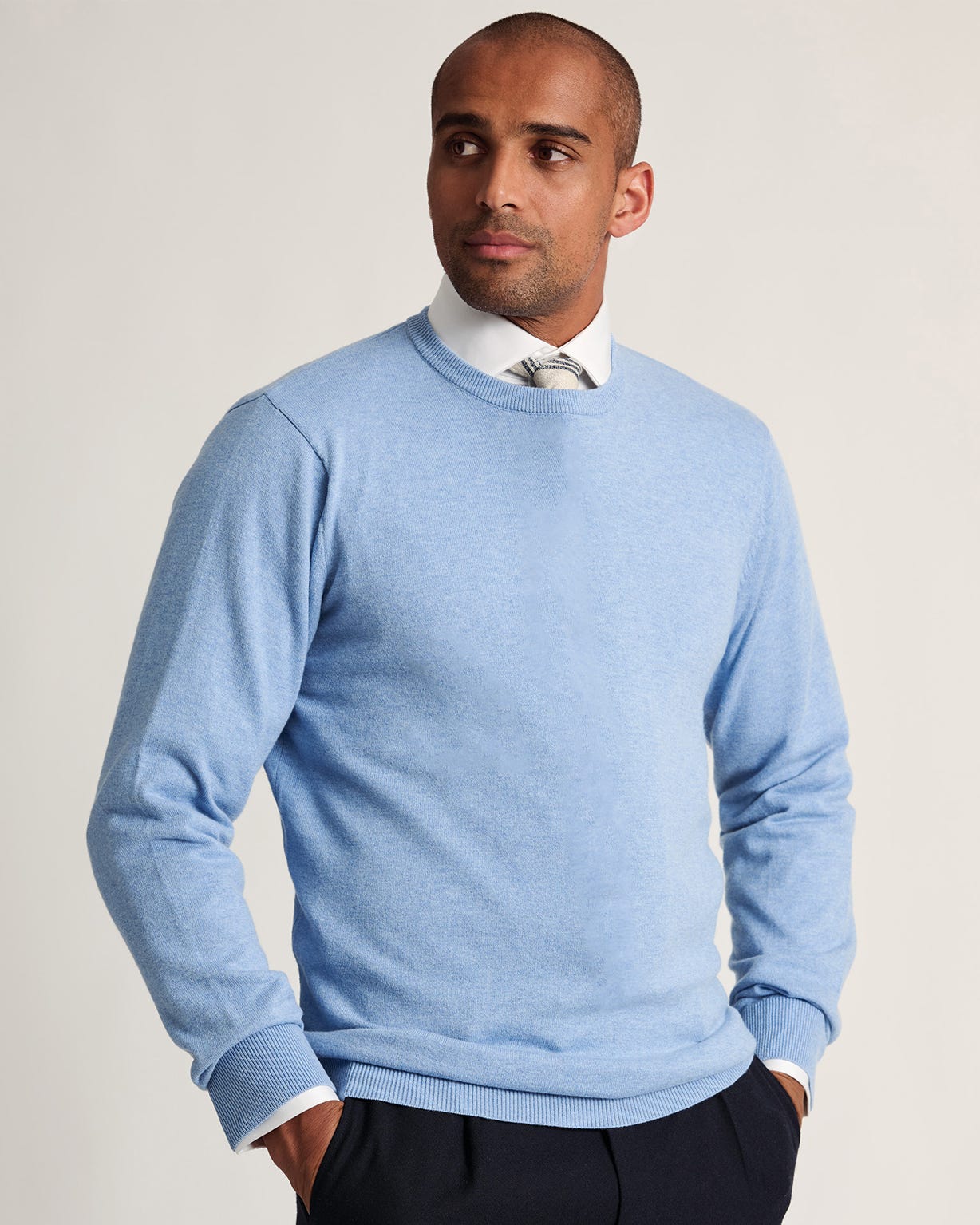 Brook Taverner The London Crew Neck Jumper