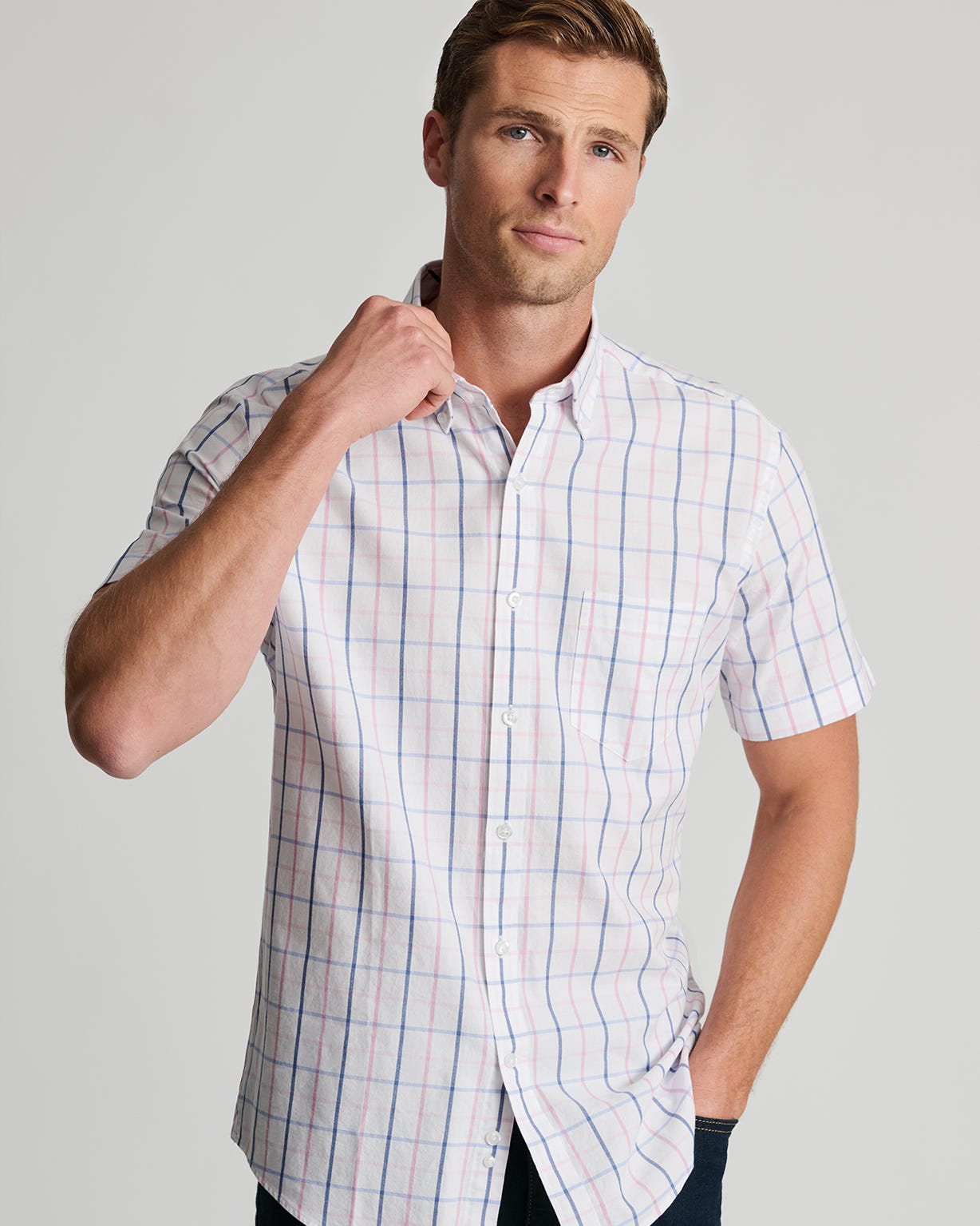 Brook Taverner Tattersall Check S/S shirt