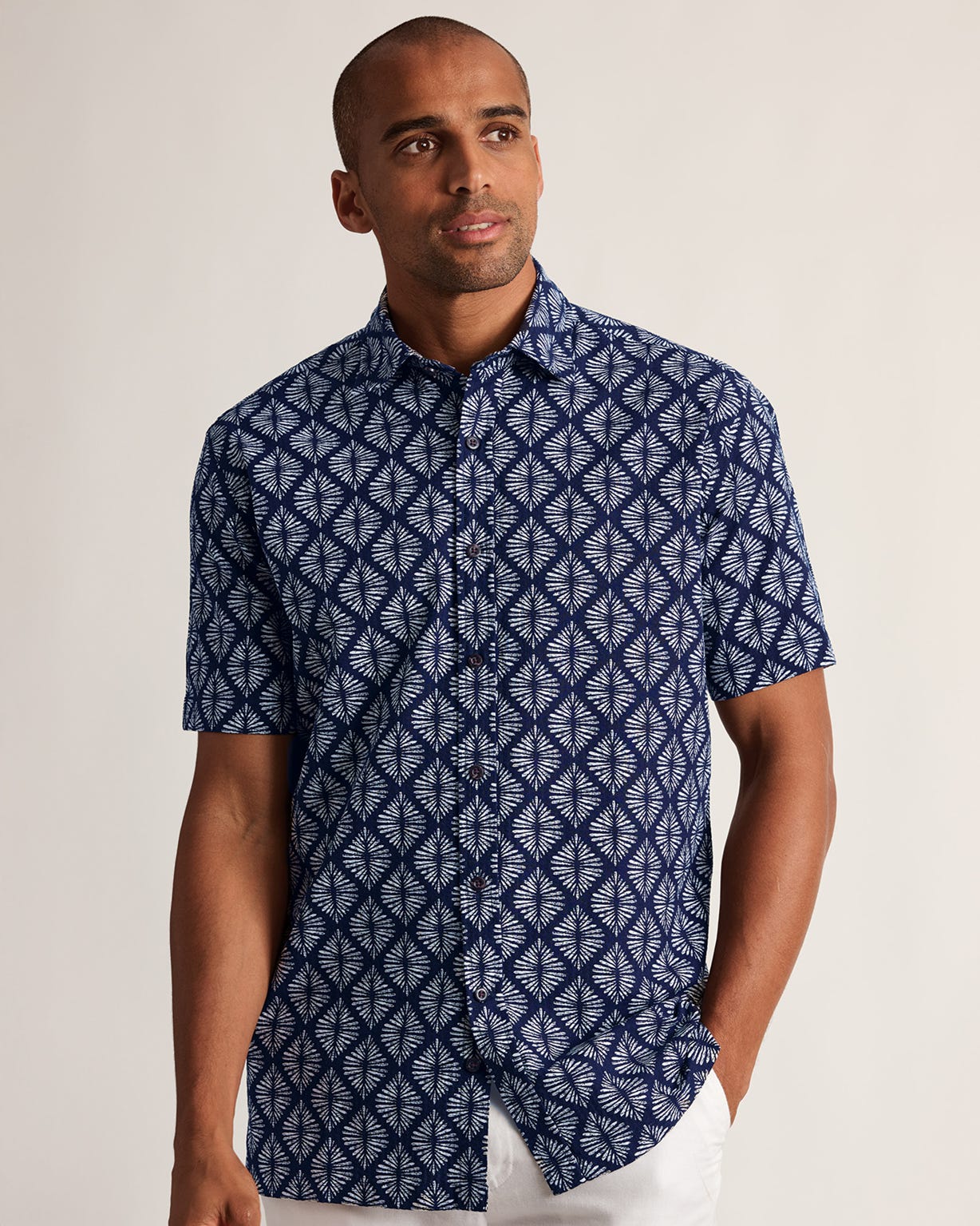 Brook Taverner Geo Short Sleeve shirt