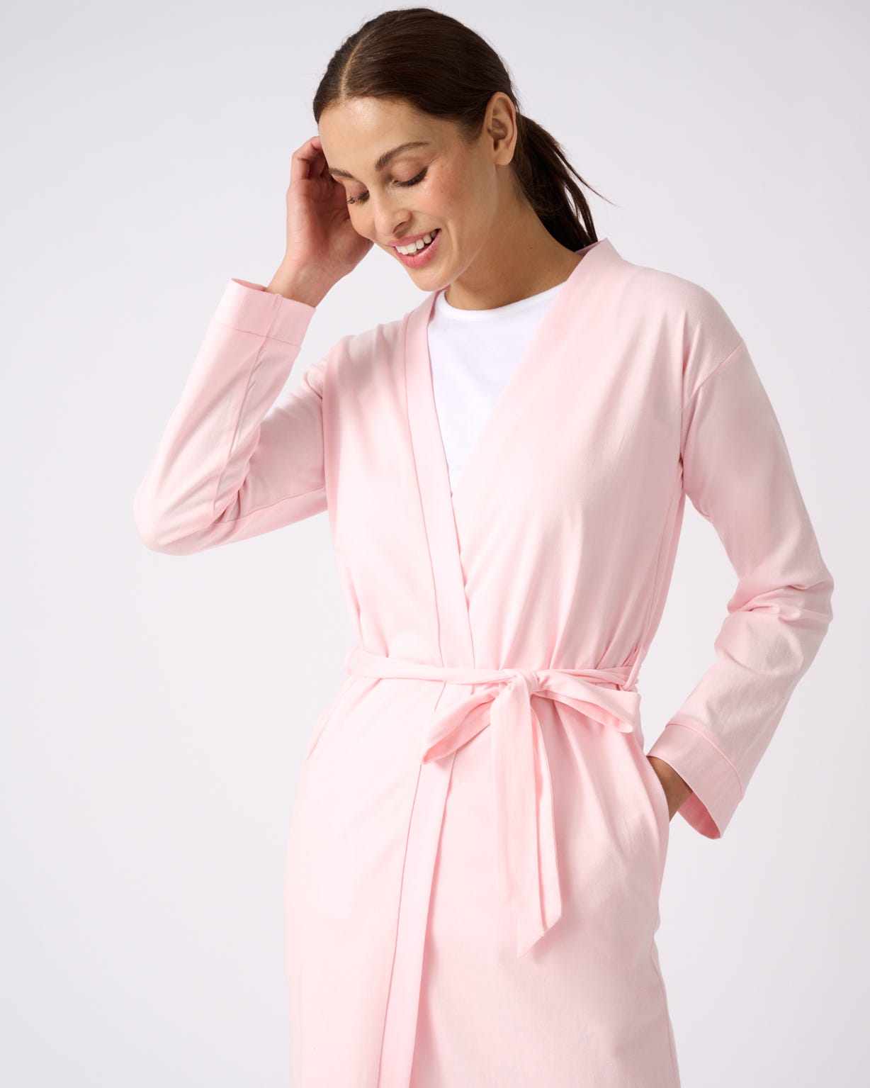 Cotton Jersey Gown 