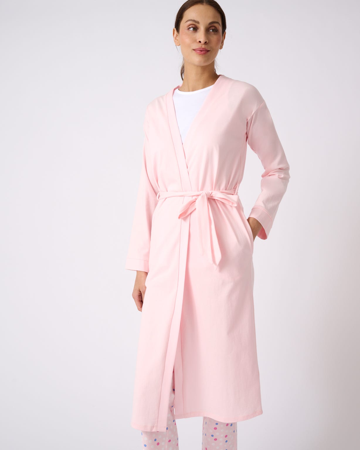 Cotton Jersey Gown 