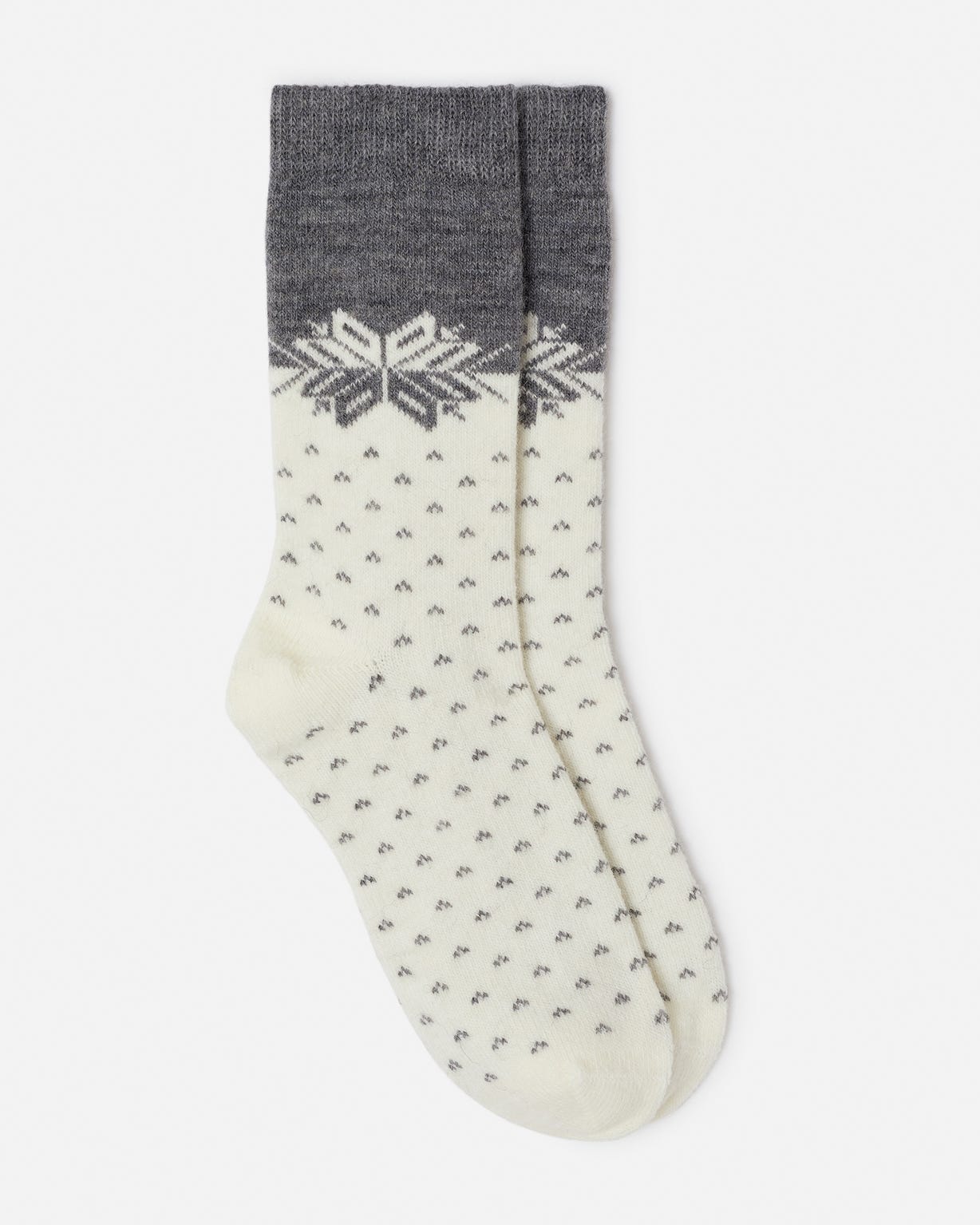 Pack of 2  Thermolactyl Fair Isle inspired Socks 