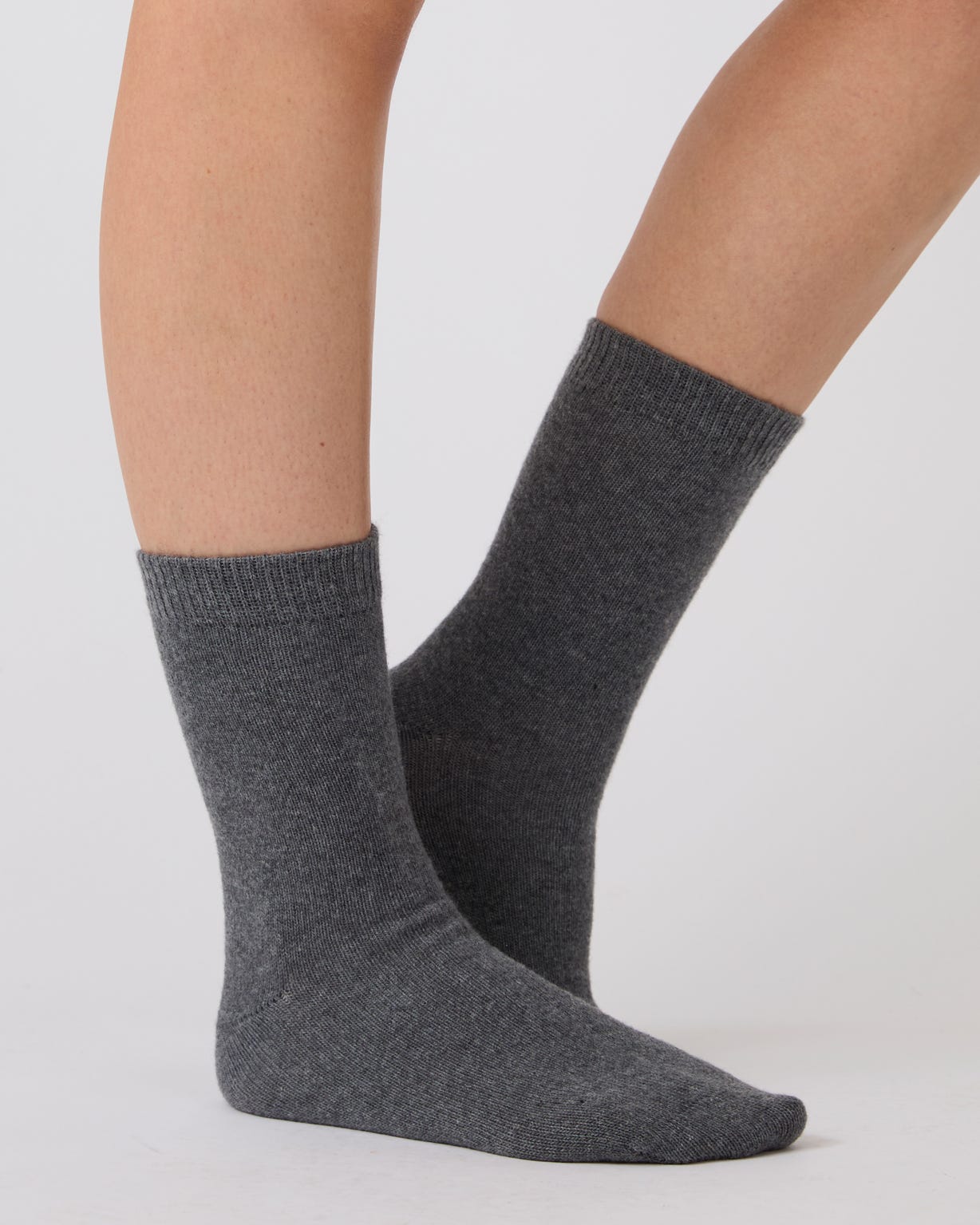 Pack of 2 Thermal Wool and Cashmere Blend Socks 