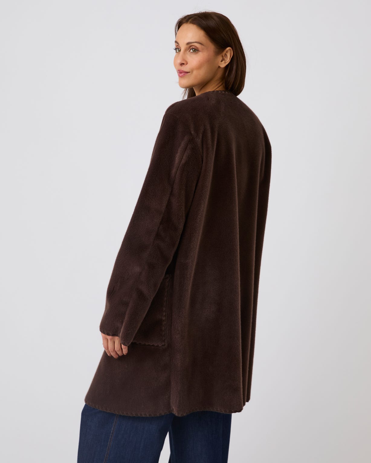 Faux Fur Coat 