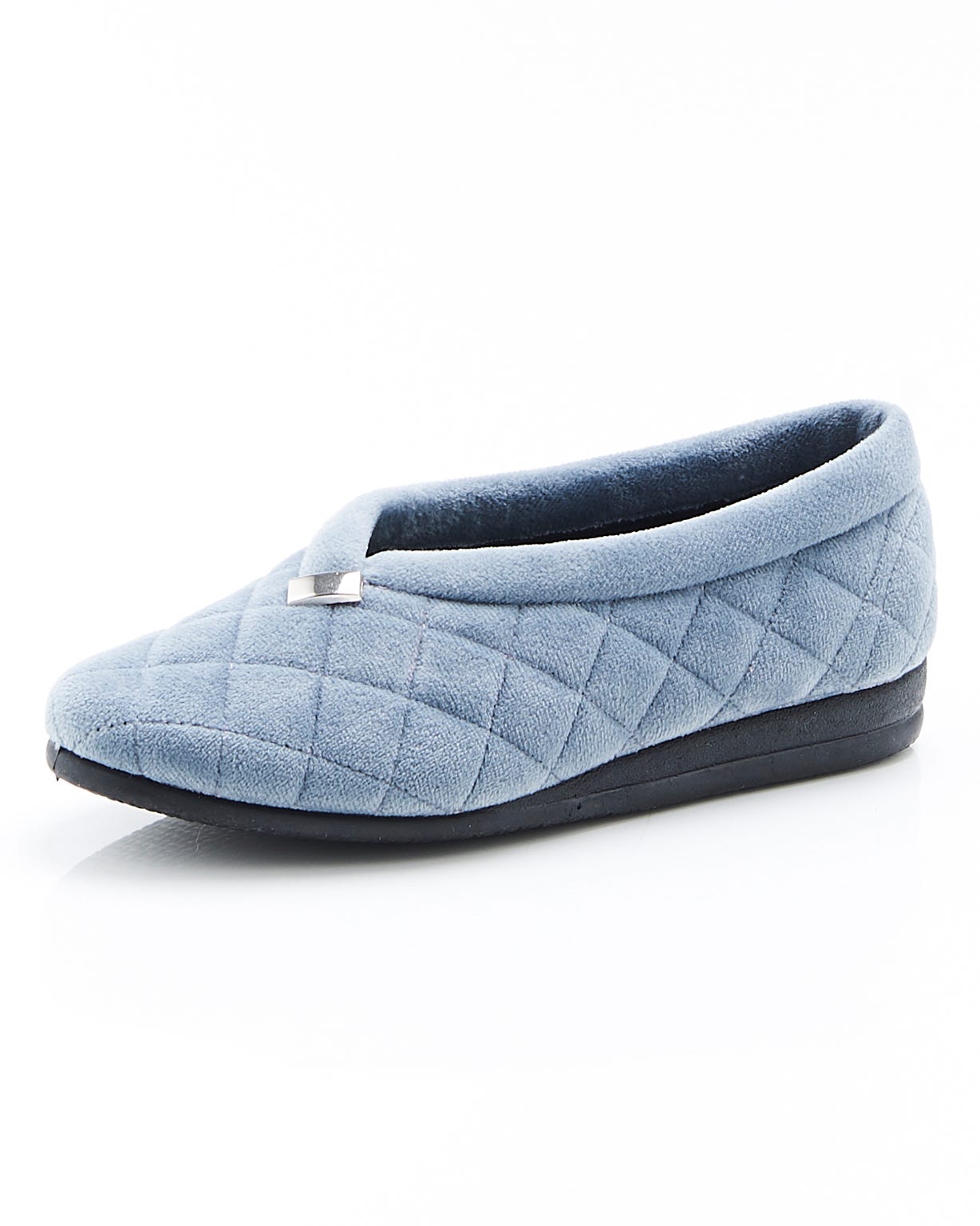 Quilted Ballerina Slippers 
