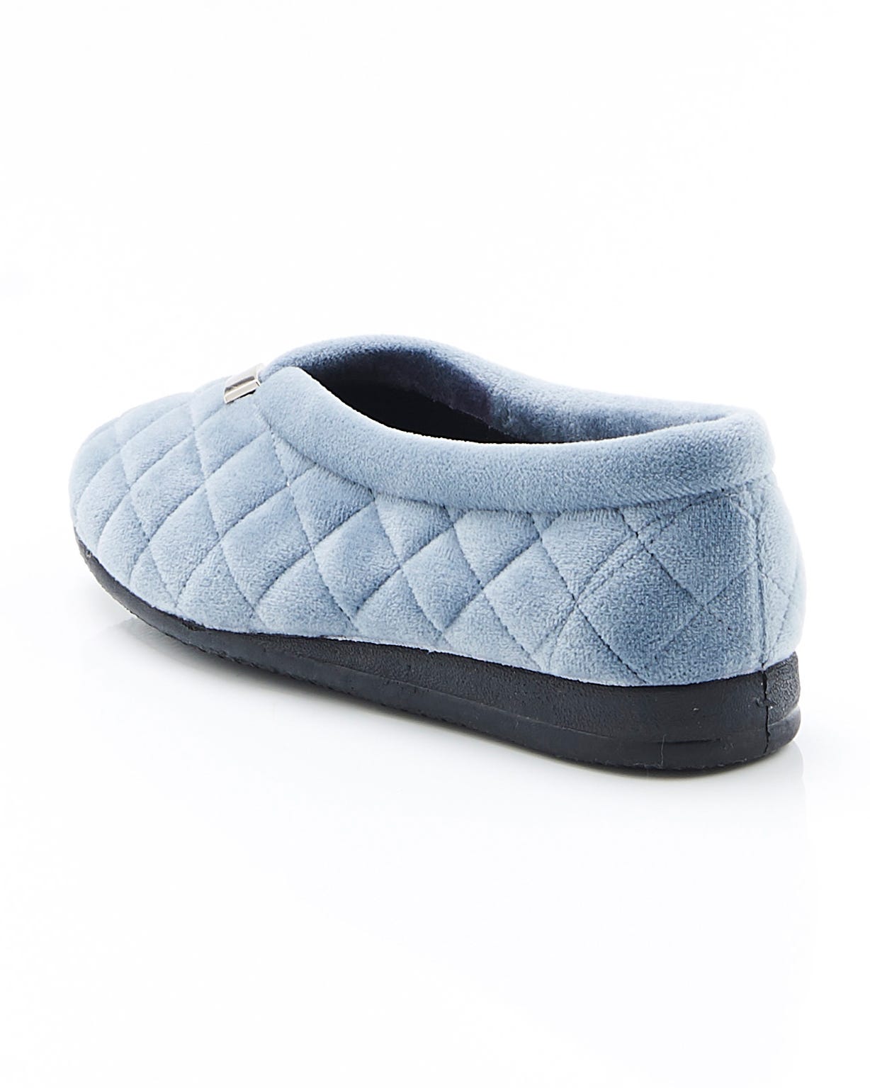 Quilted Ballerina Slippers 