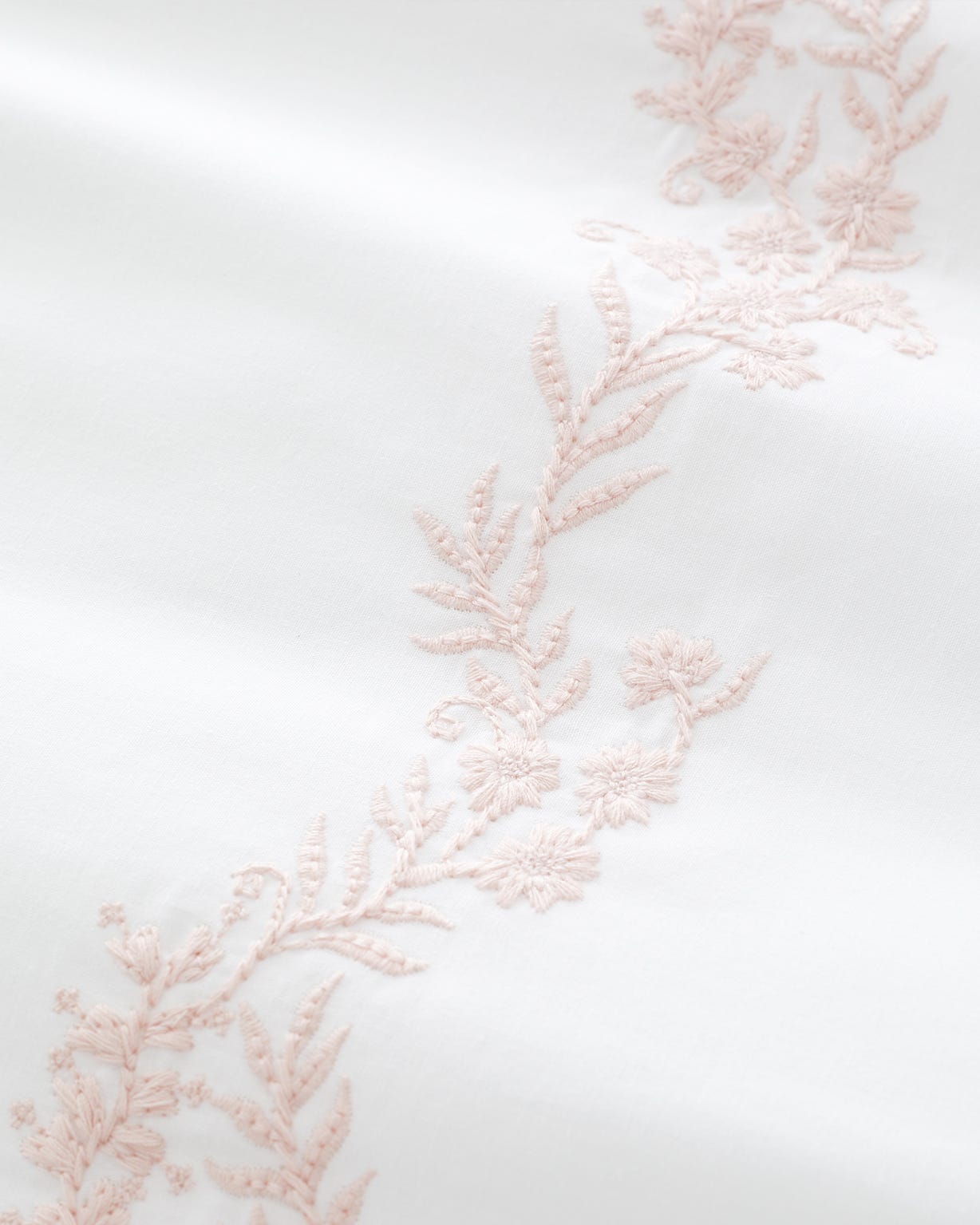 Camille Embroidered Floral Duvet Set 