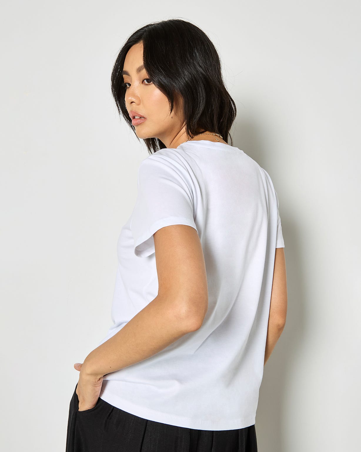 Apricot Cotton T-shirt