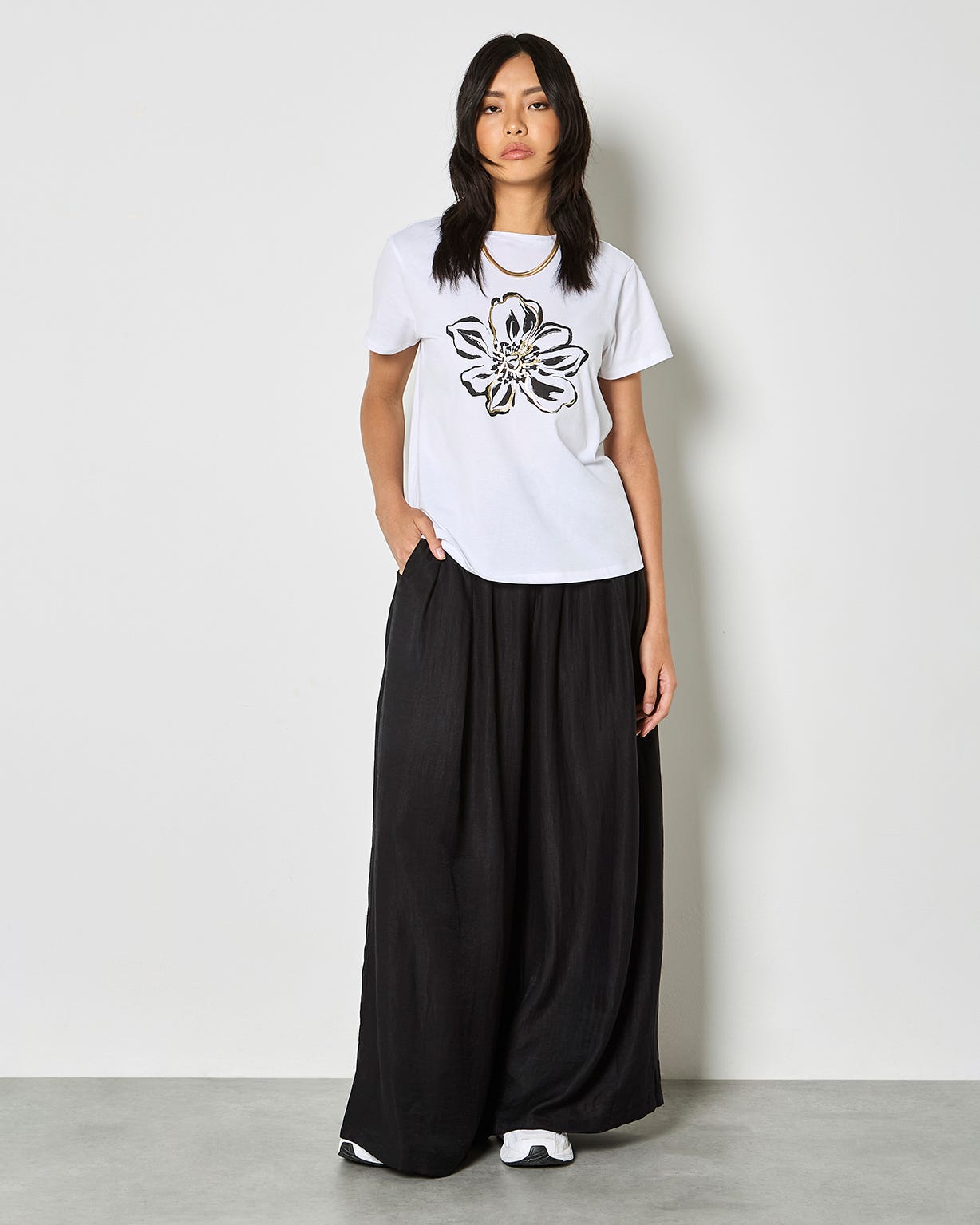 Apricot Cotton T-shirt