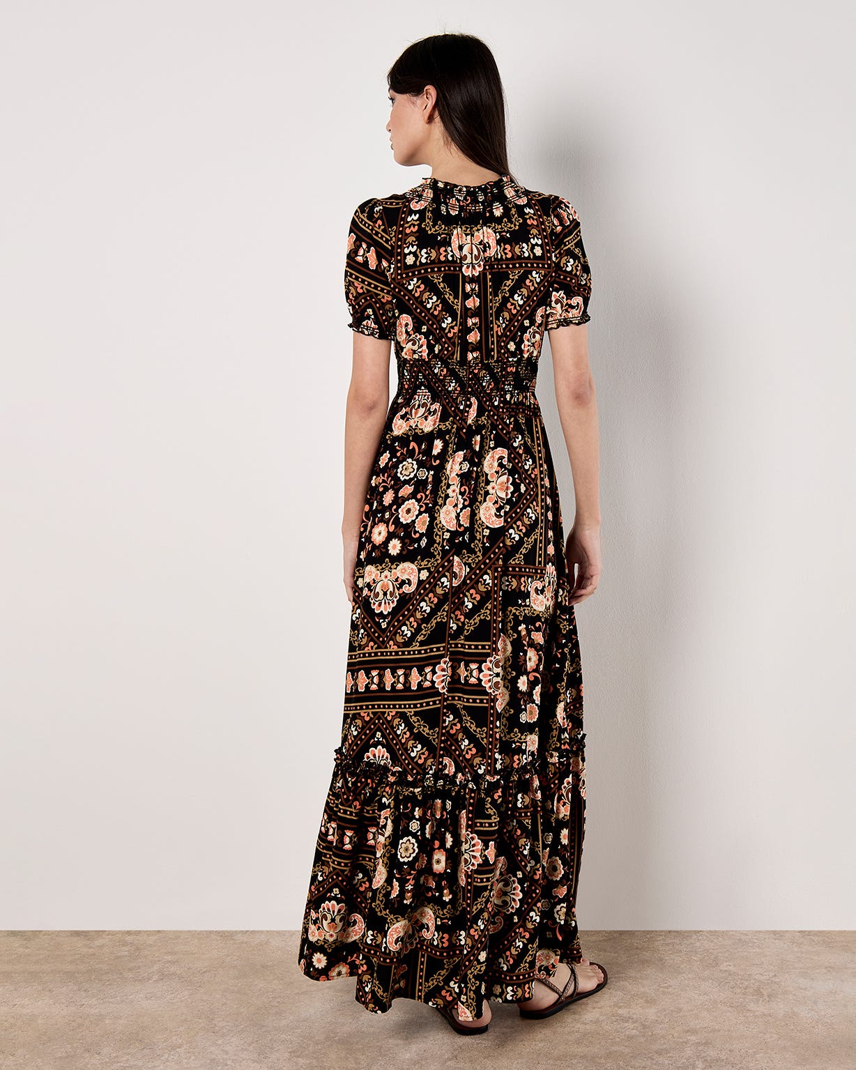 Apricot Maxi Dress