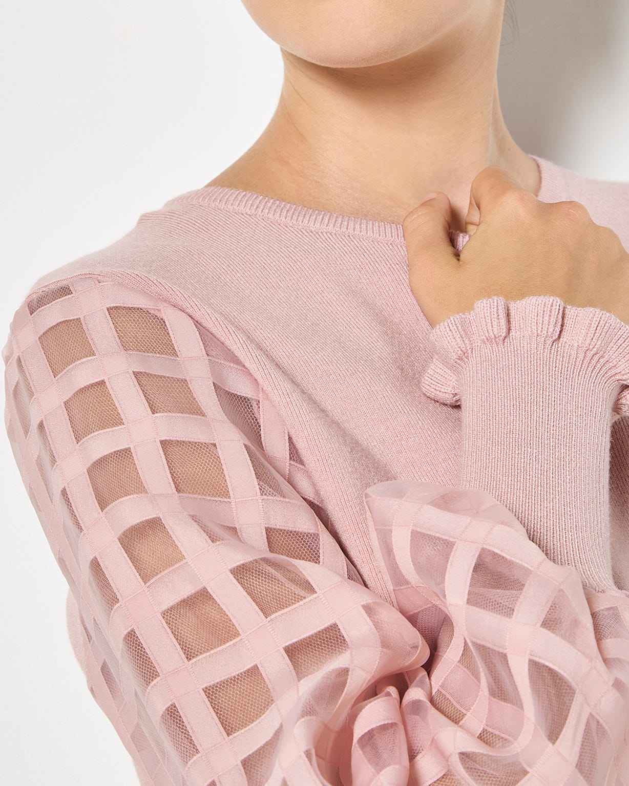 Apricot Detail Sleeved Jumper
