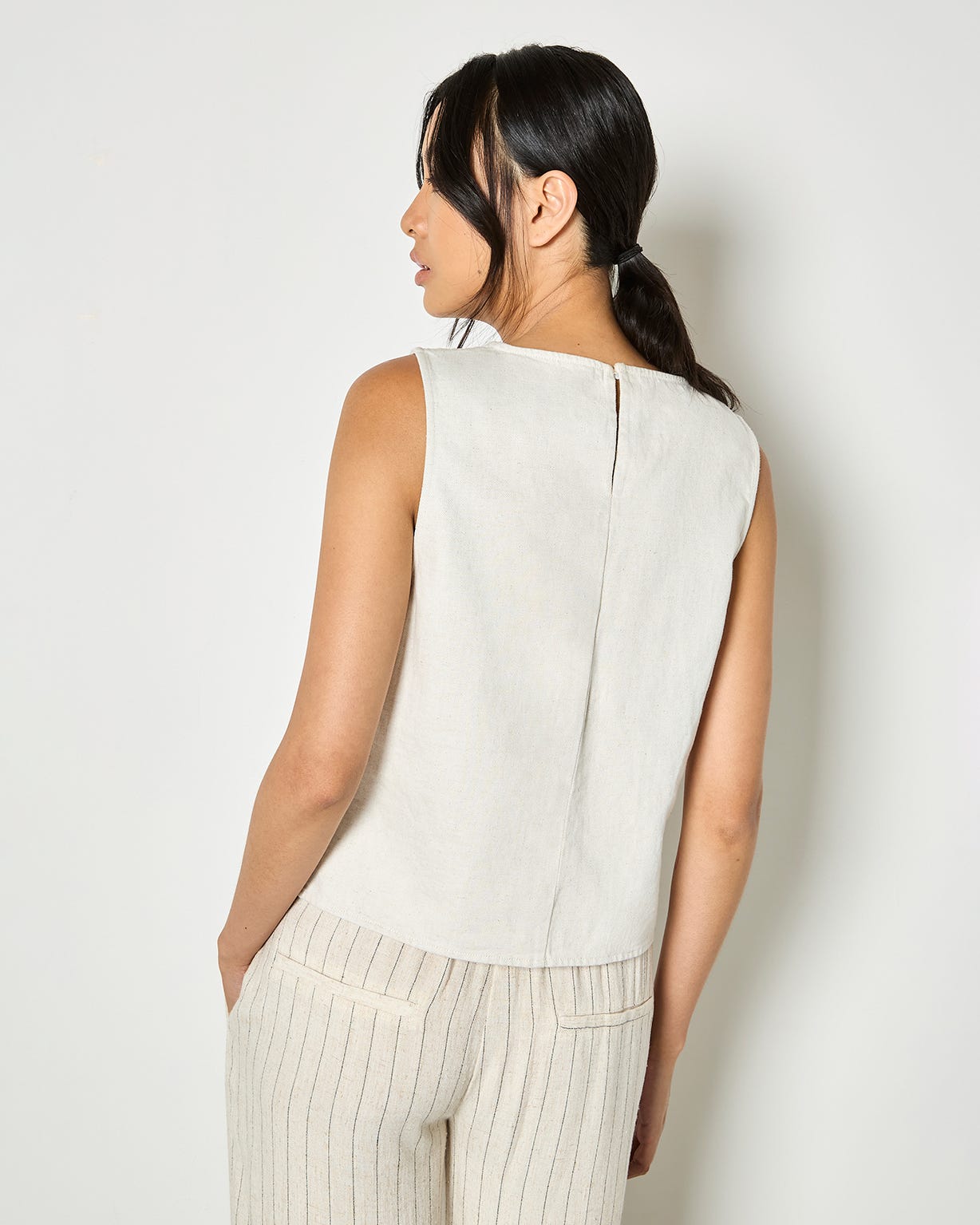 Apricot Embroidered Top