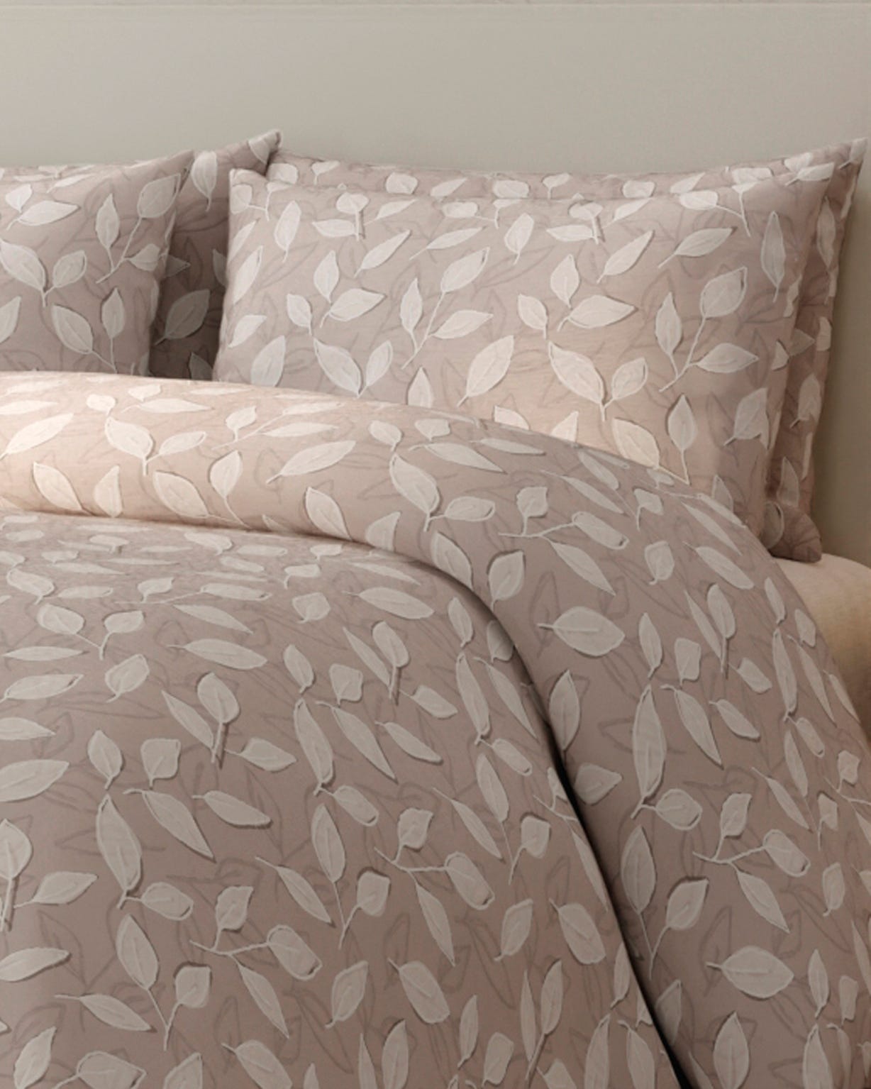 Contour Leaves Duvet Set 