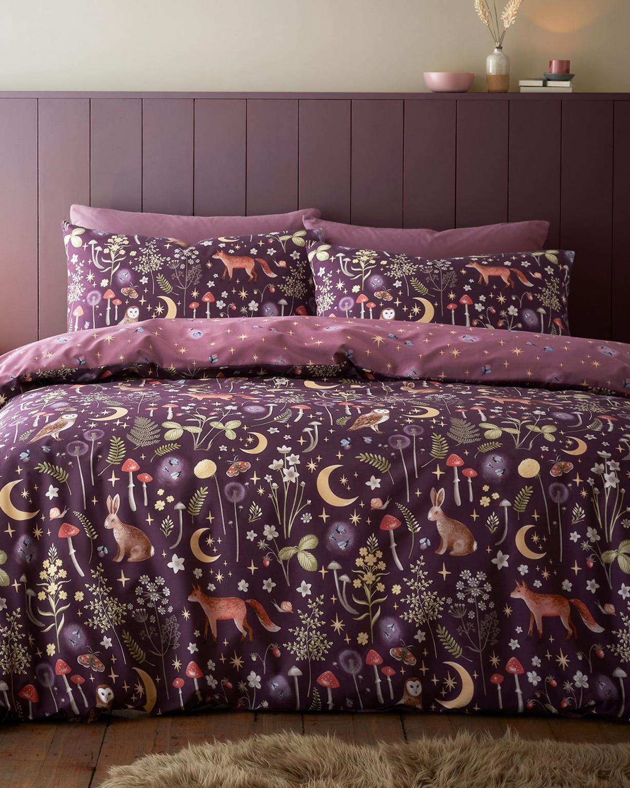 Catherine Lansfield Enchanted Twilight Duvet Set 