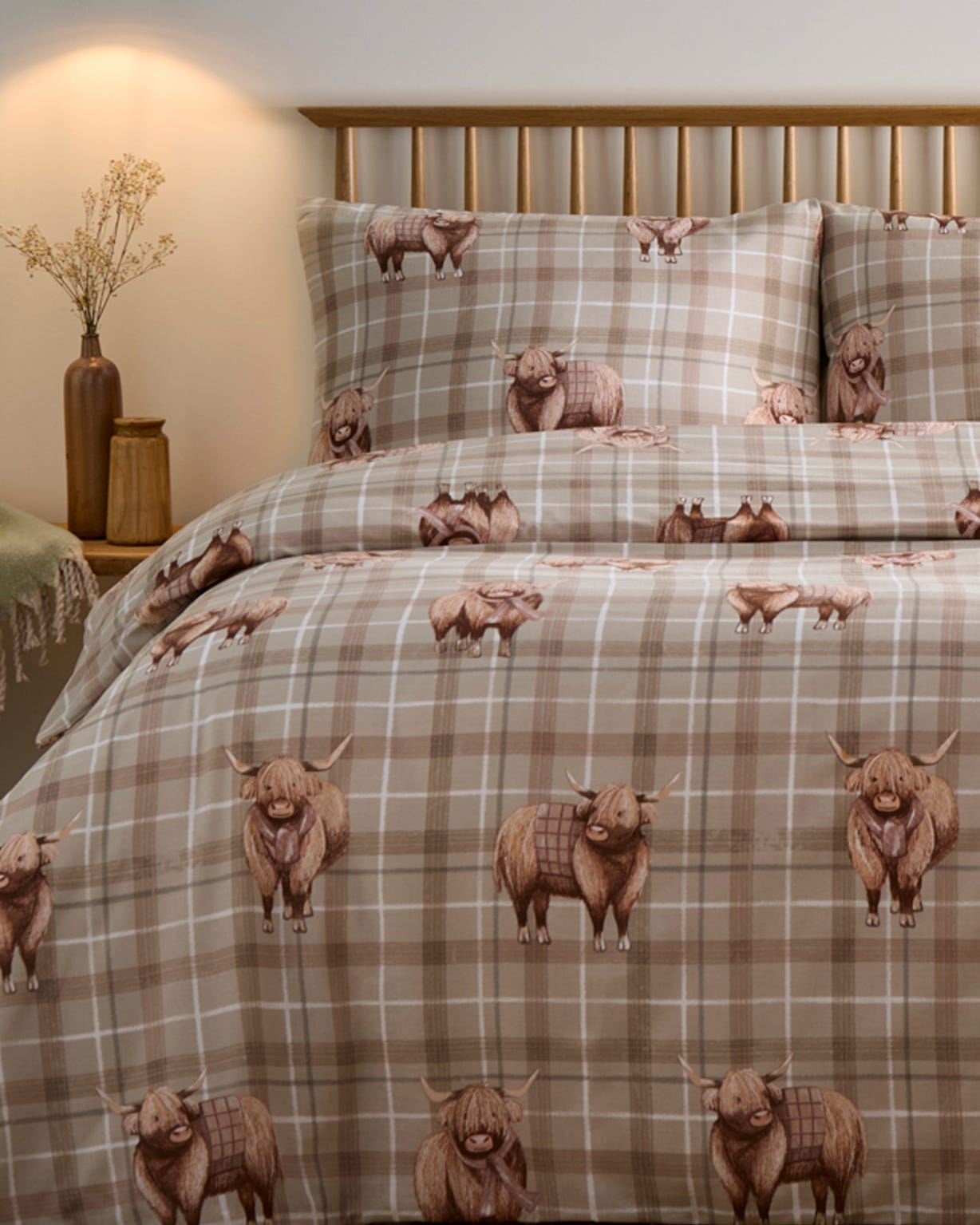 Highland Cow Duvet Set 