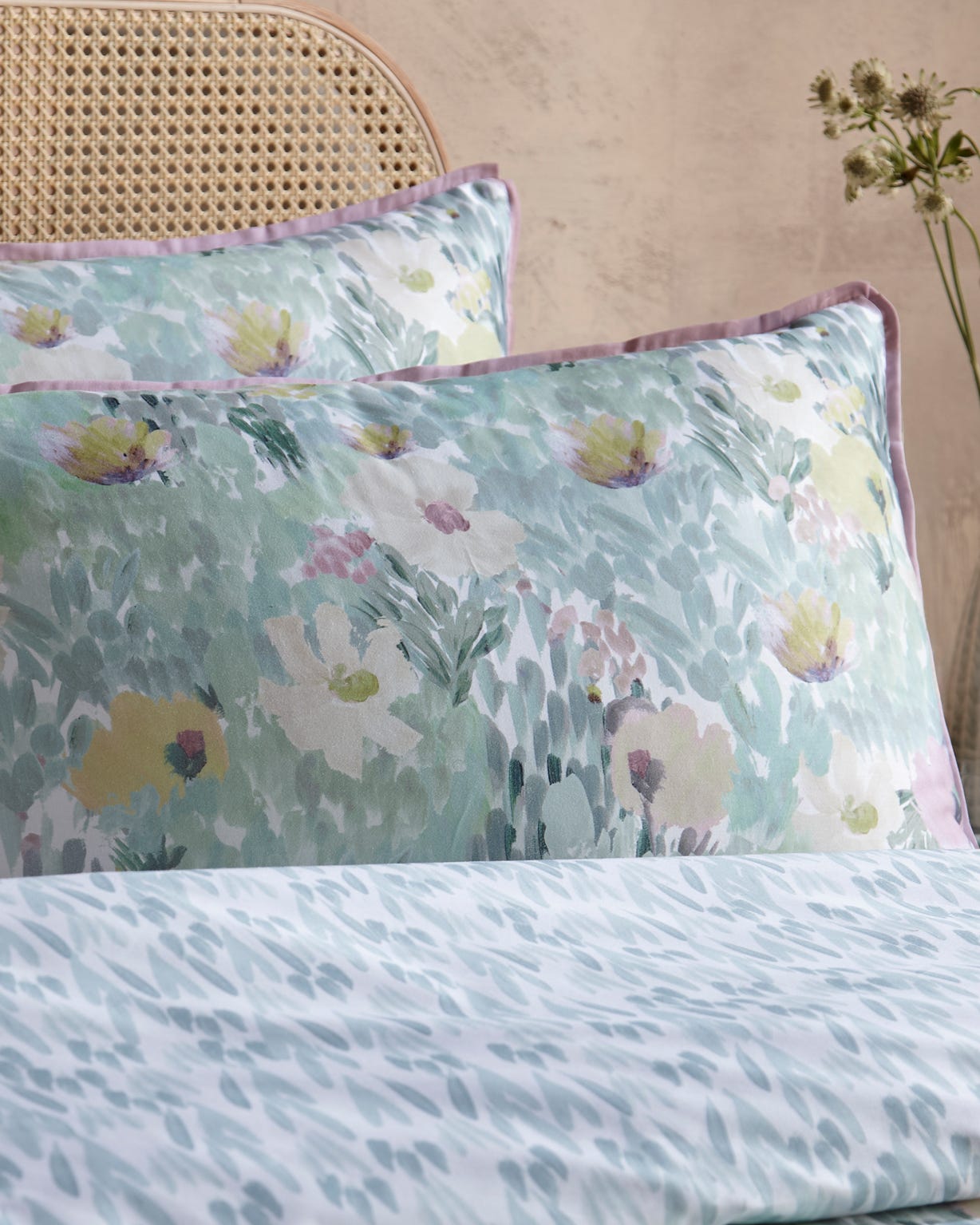 Abstract Floral Duvet Set