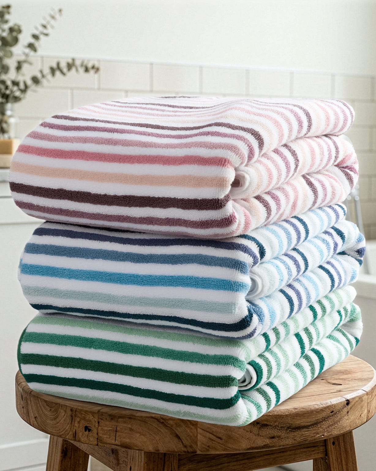 Bliss Linear Stripe Towel 