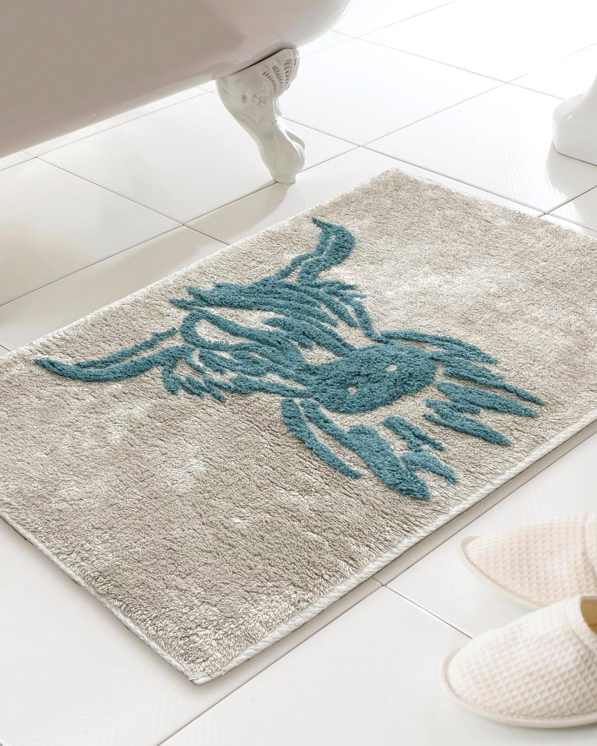 Highland Cow Bath Mat 