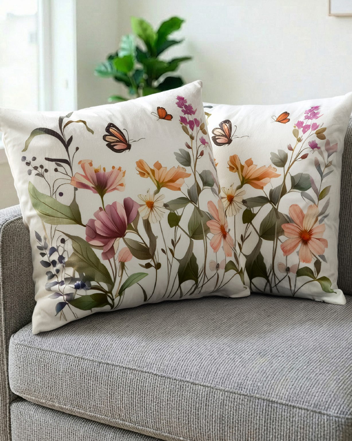Pack of 2 Meadow Cushion Covers 