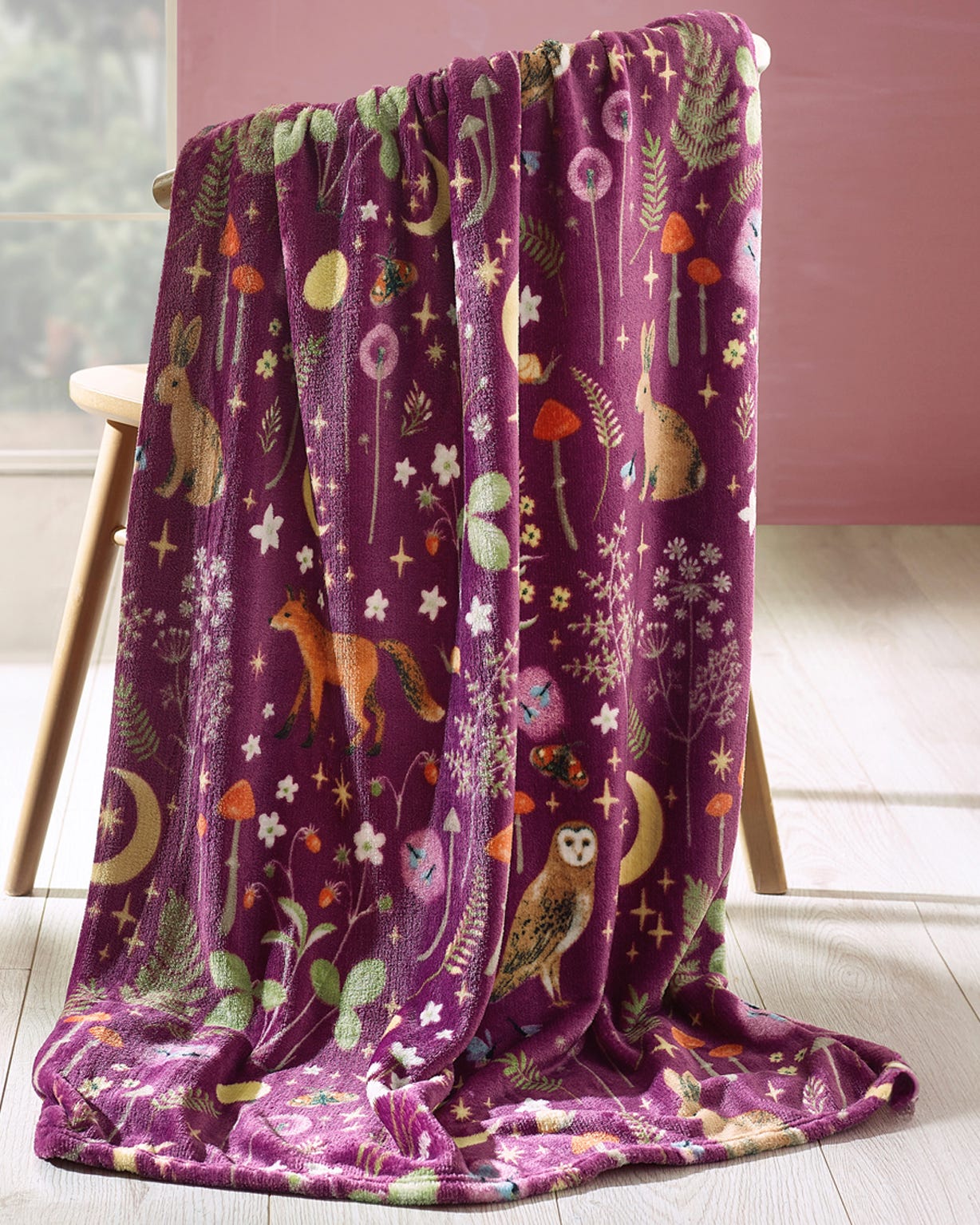 Enchanted Twilight  Fleece Throw 