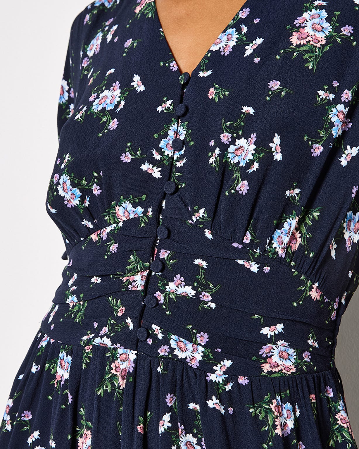 Apricot Midi Dress