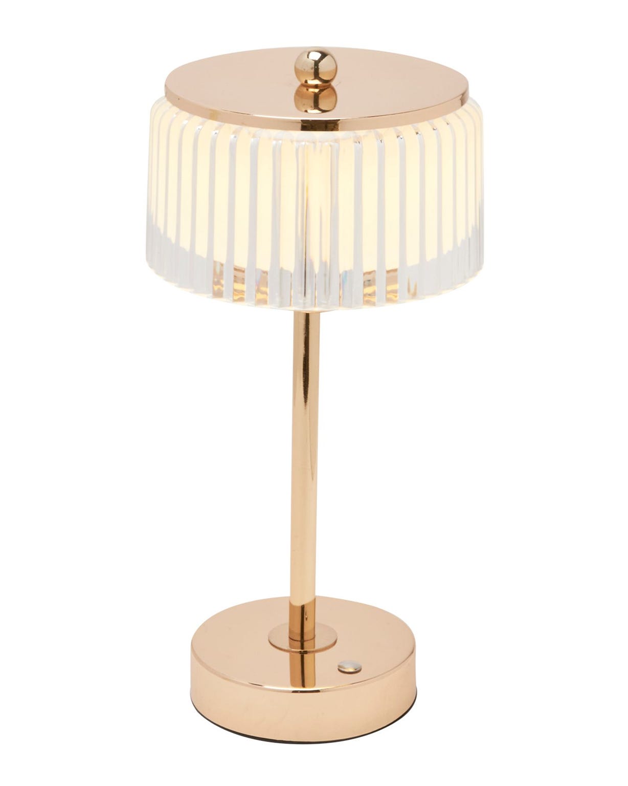 Hestia Crystal USB LED Touch Table Lamp 