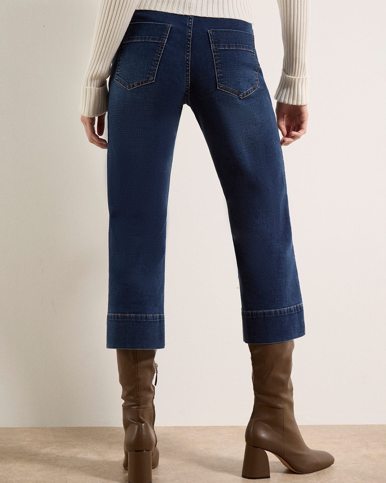 Apricot Cropped Jean 