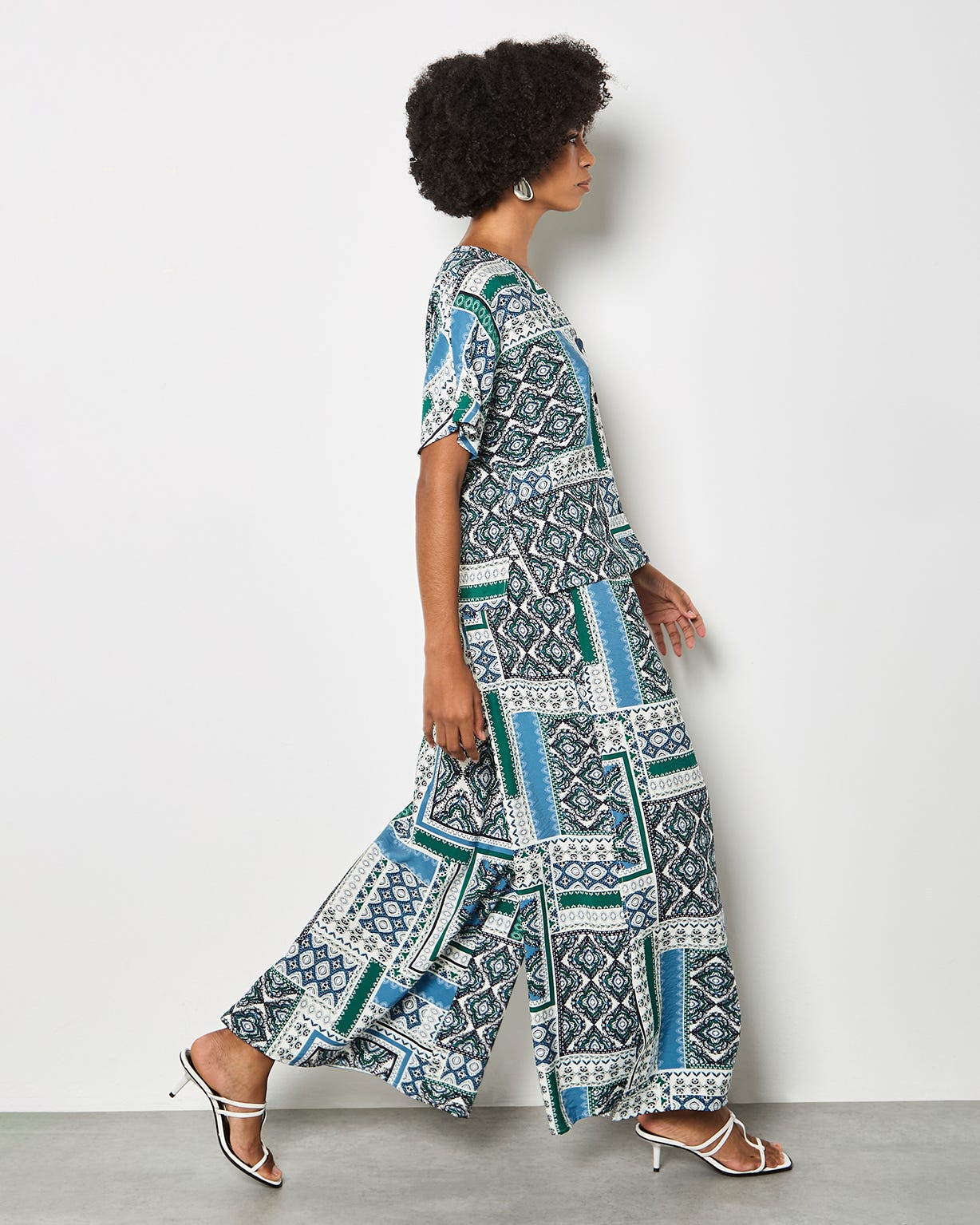 Apricot Patchwork Trousers