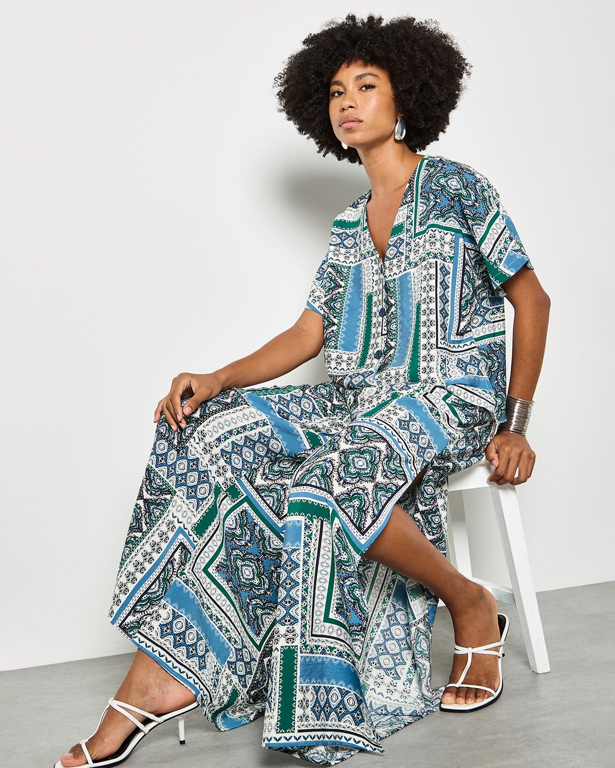 Apricot Patchwork Trousers