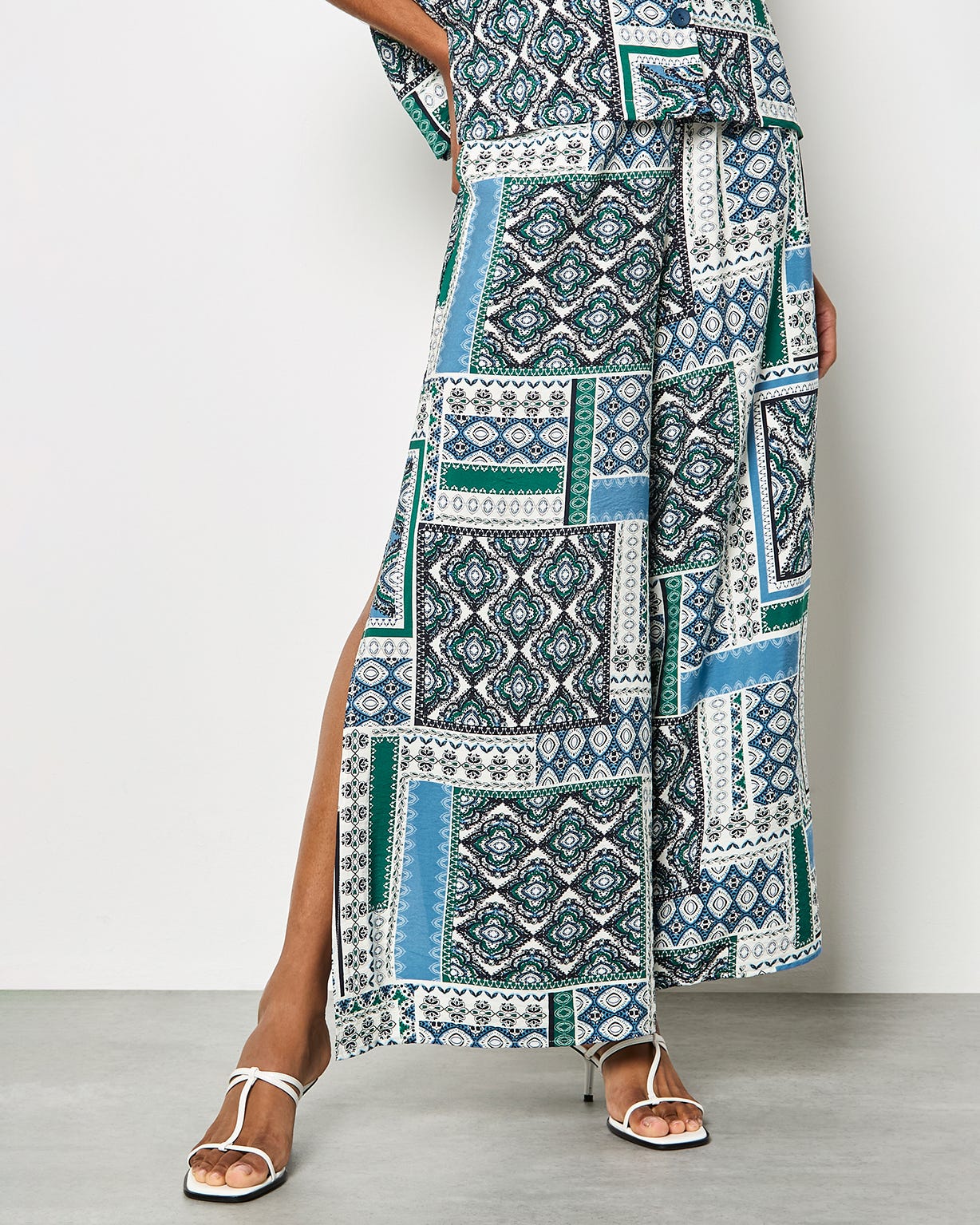Apricot Patchwork Trousers