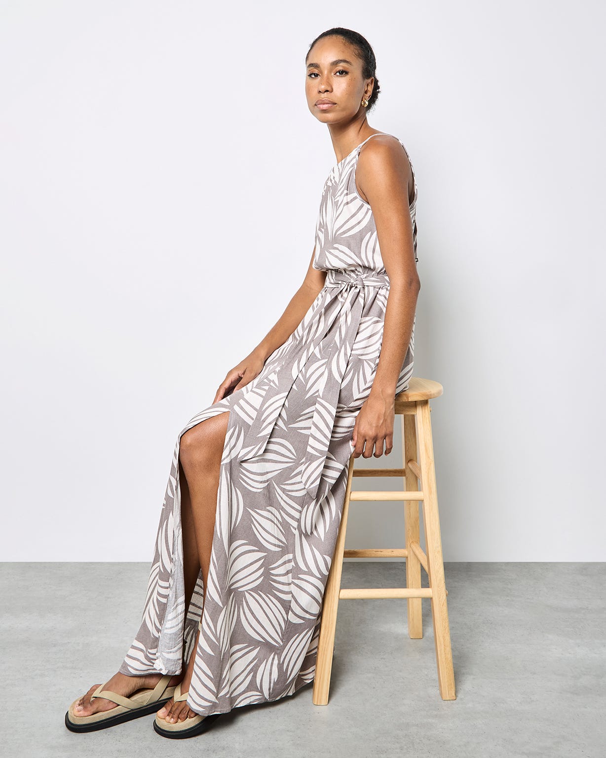 Apricot Maxi Dress