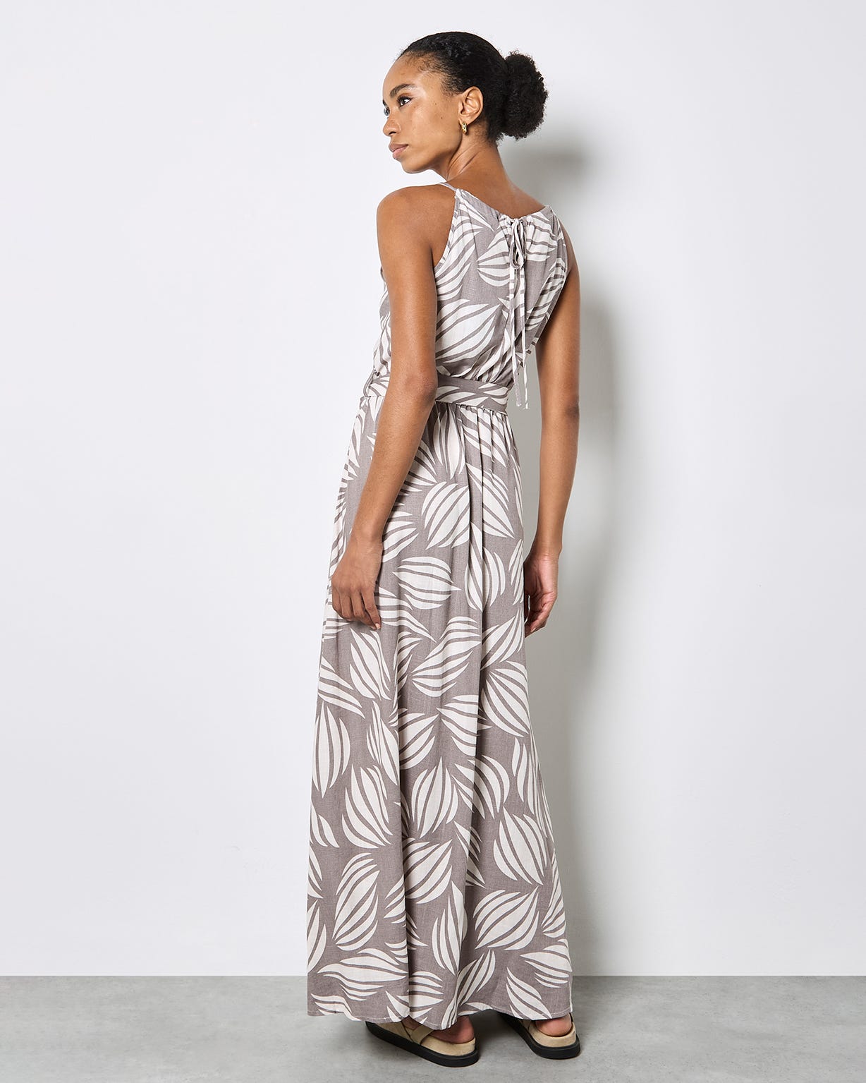 Apricot Maxi Dress