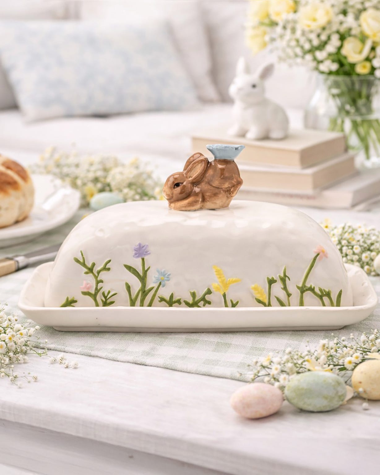 The Egg-traordinary Gifting Co Bunny Butter Dish 
