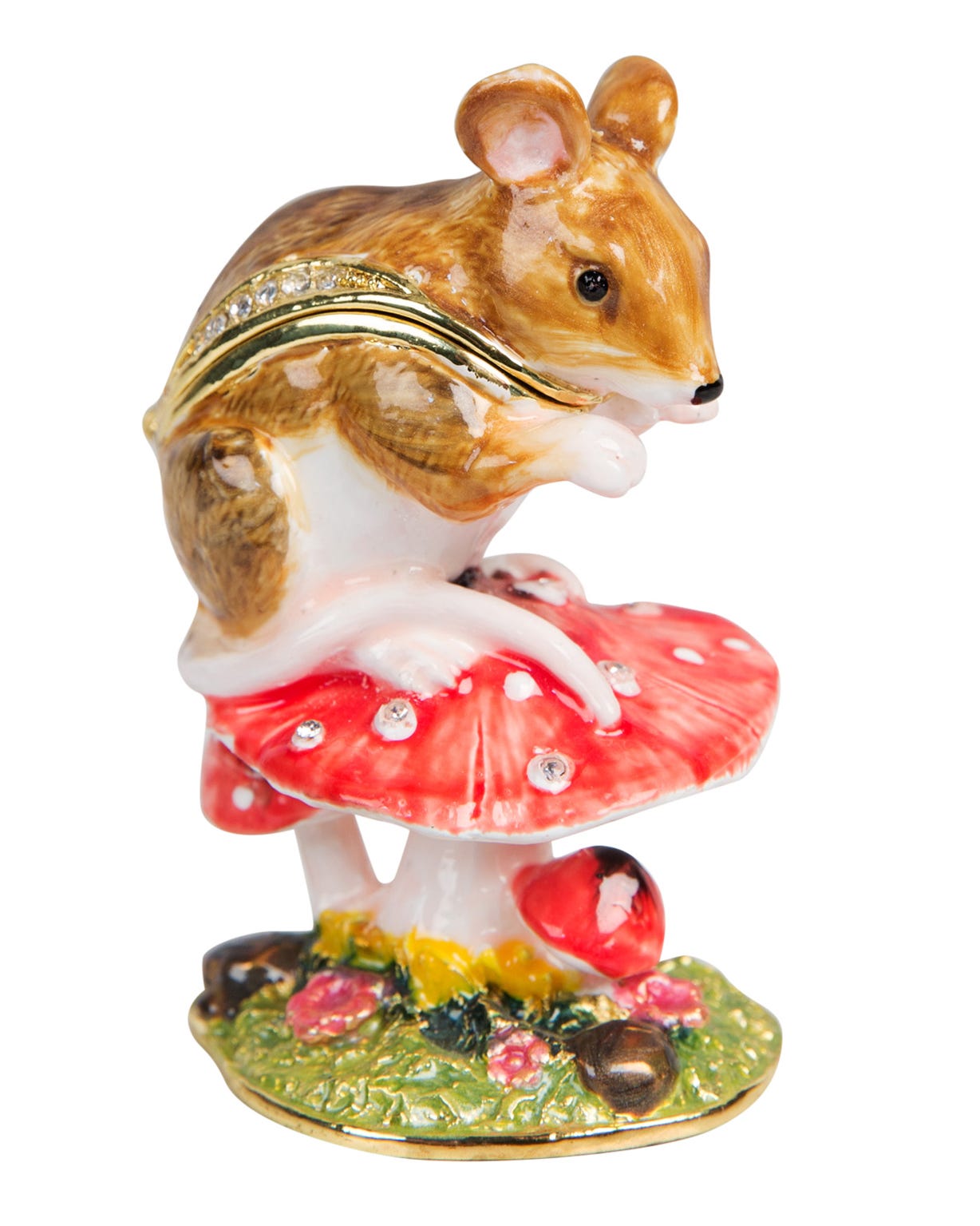 Treasured Trinkets Mouse on Toadstool 