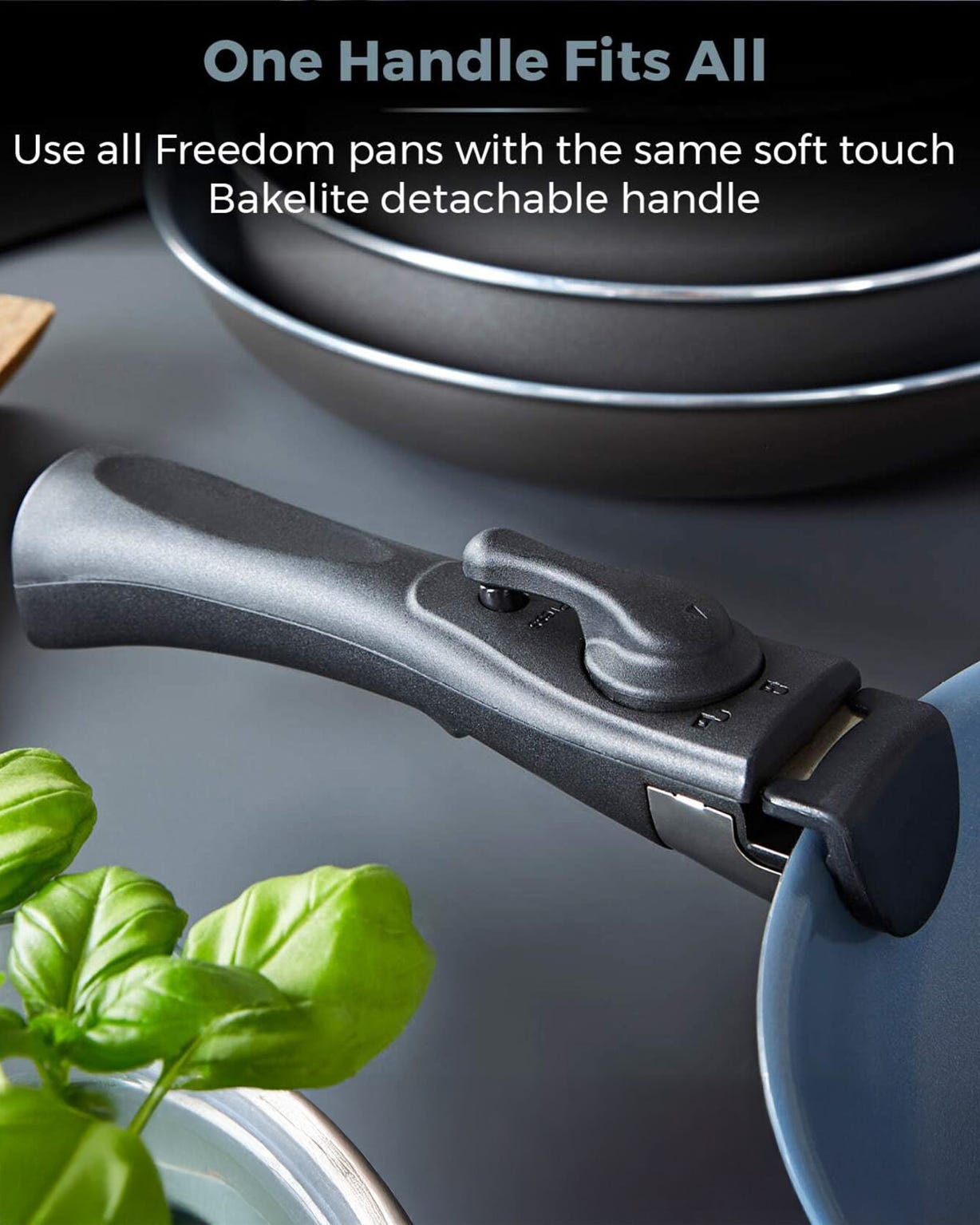 Freedom 13 Piece Cookware Pan Set Graphite