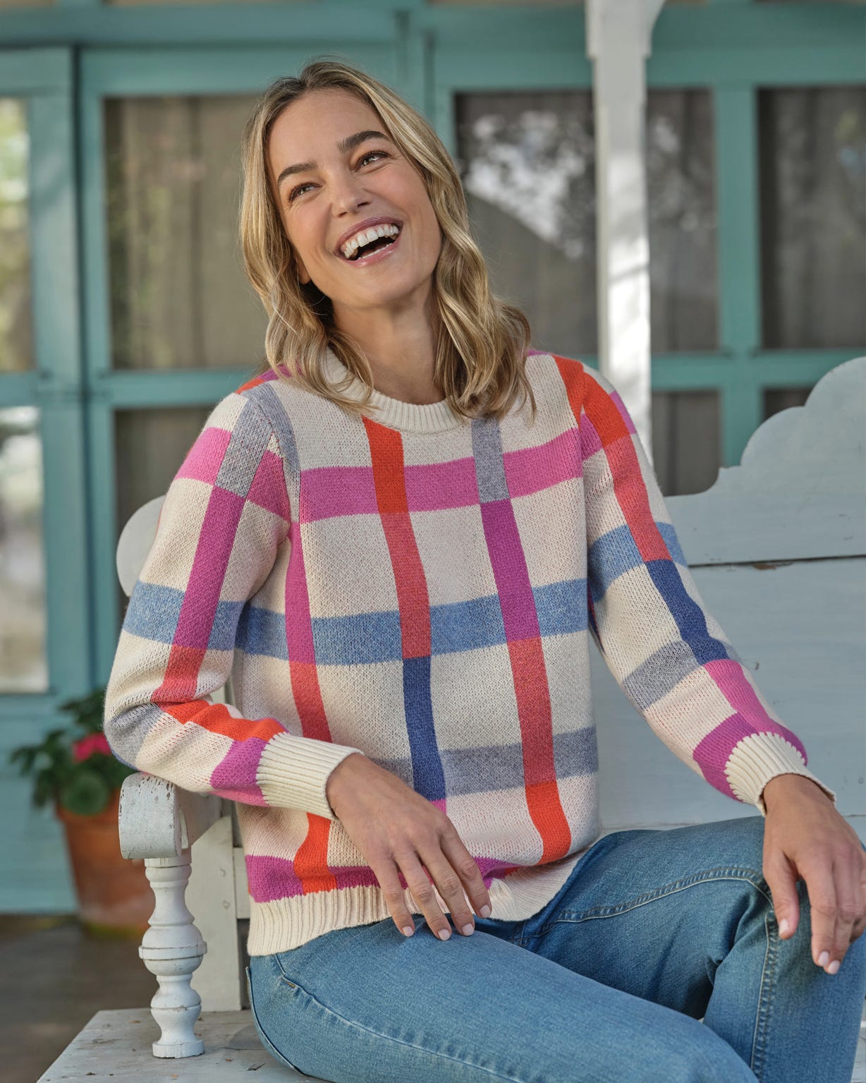 Woolovers Check Jumper 