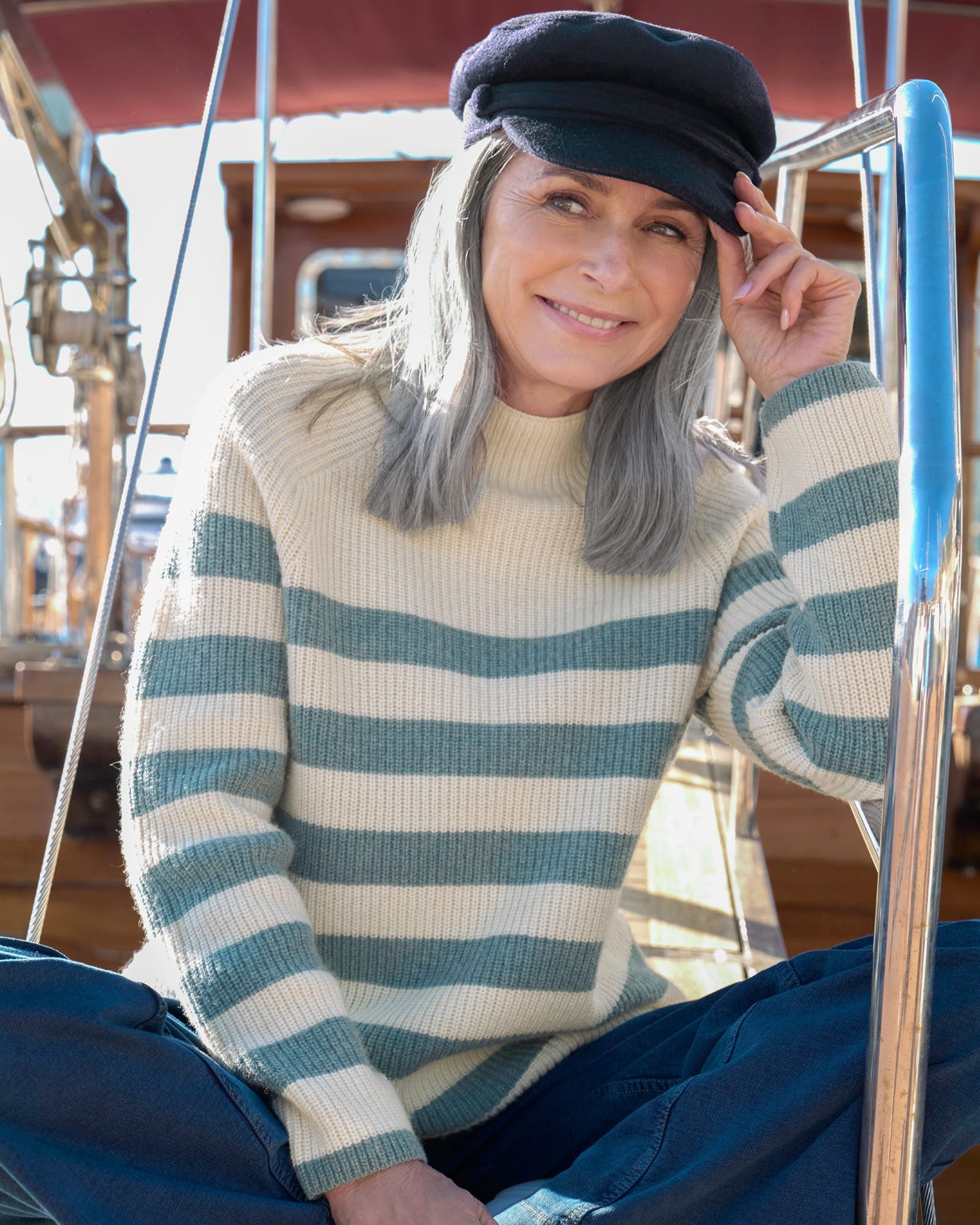 Woolovers Stripe Jumper 
