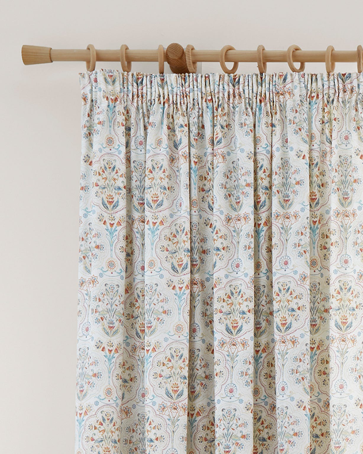 D&D Edena Decorative Floral Curtains