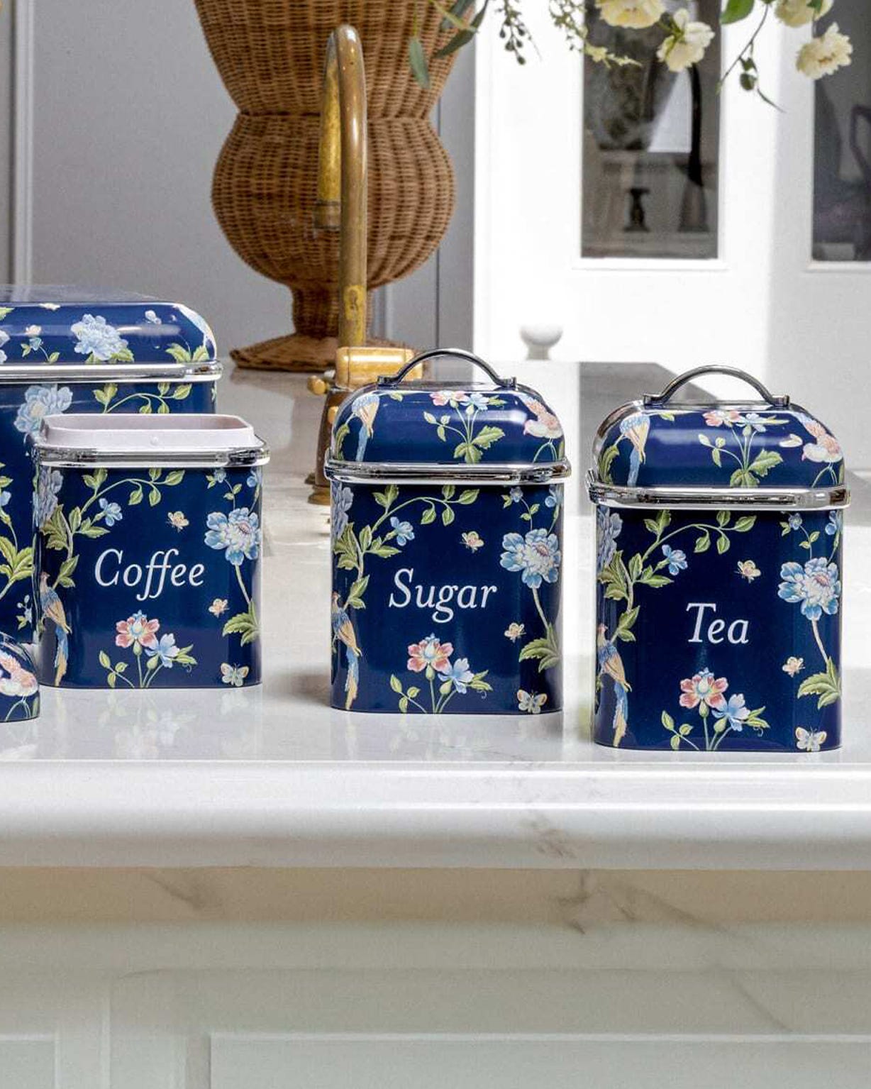 Laura Ashley Elveden Set of 3 Canisters 