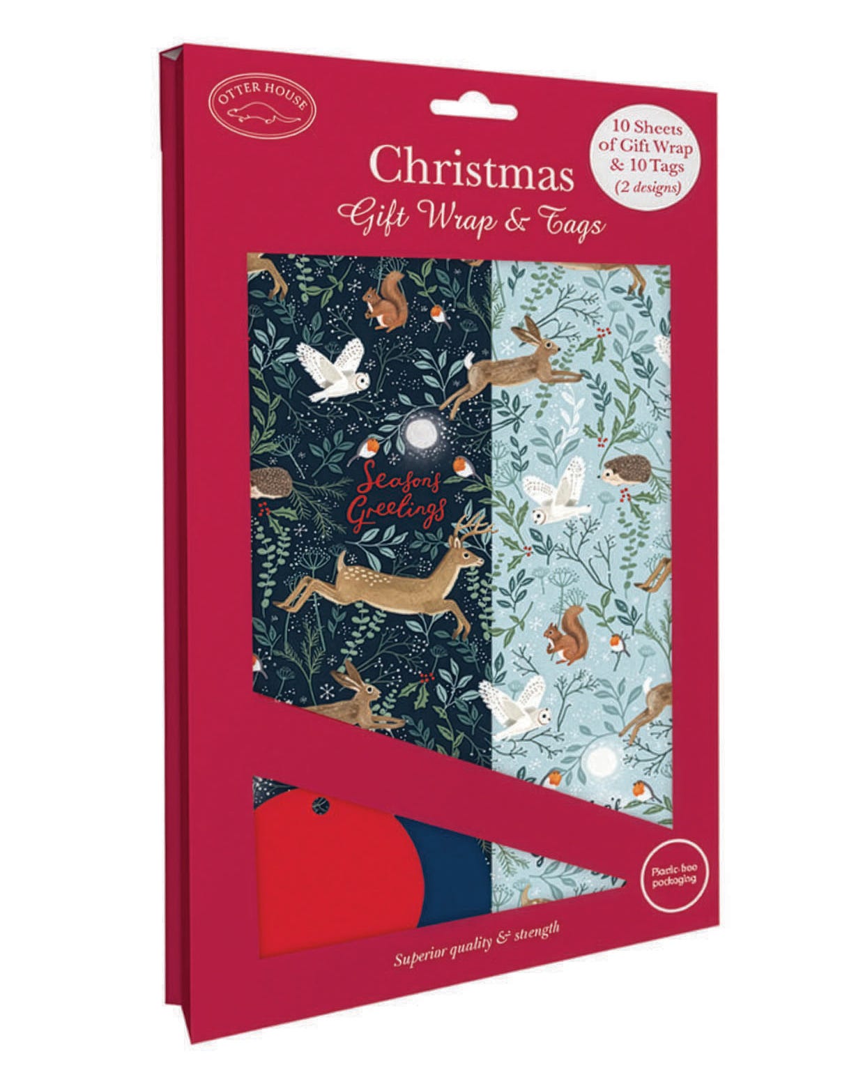 Wildlife & Foliage Gift Wrap Set 