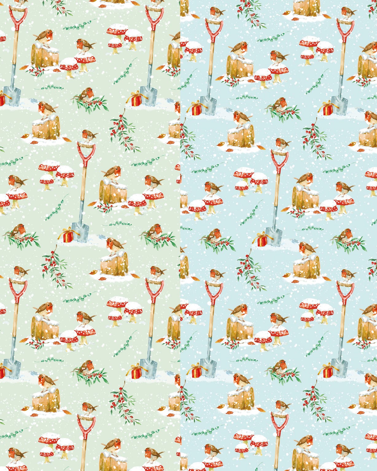 Robins Lookout Gift Wrap Set 