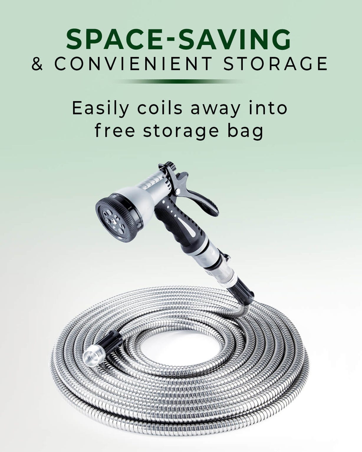 15M Stainless Steel Hose